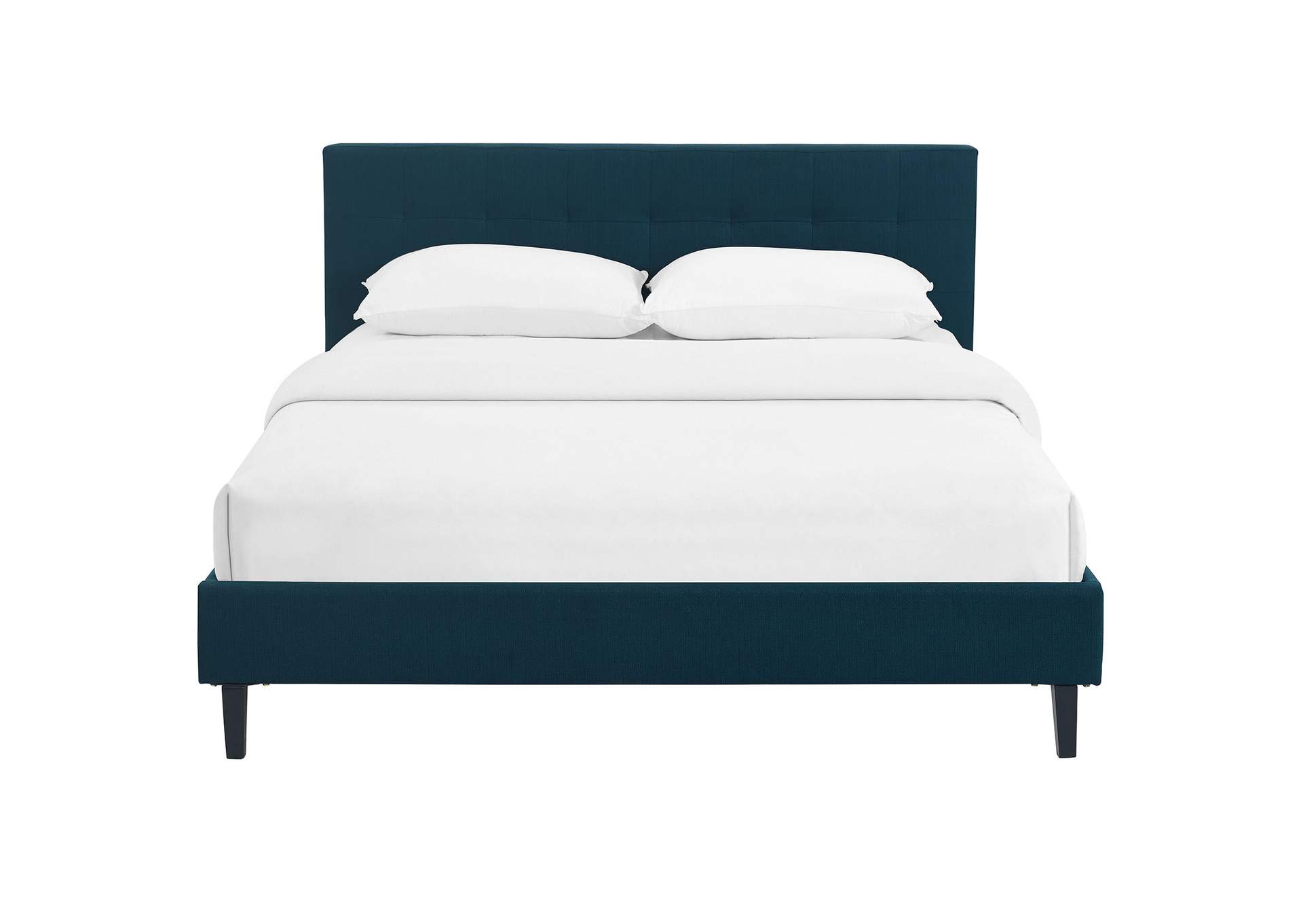 Azure Linnea Queen Bed - Fabric,Modway