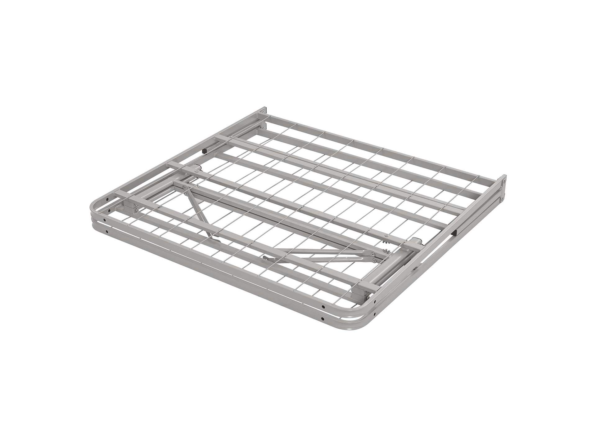 Gray Horizon Twin Bed - Stainless Steel Frame,Modway