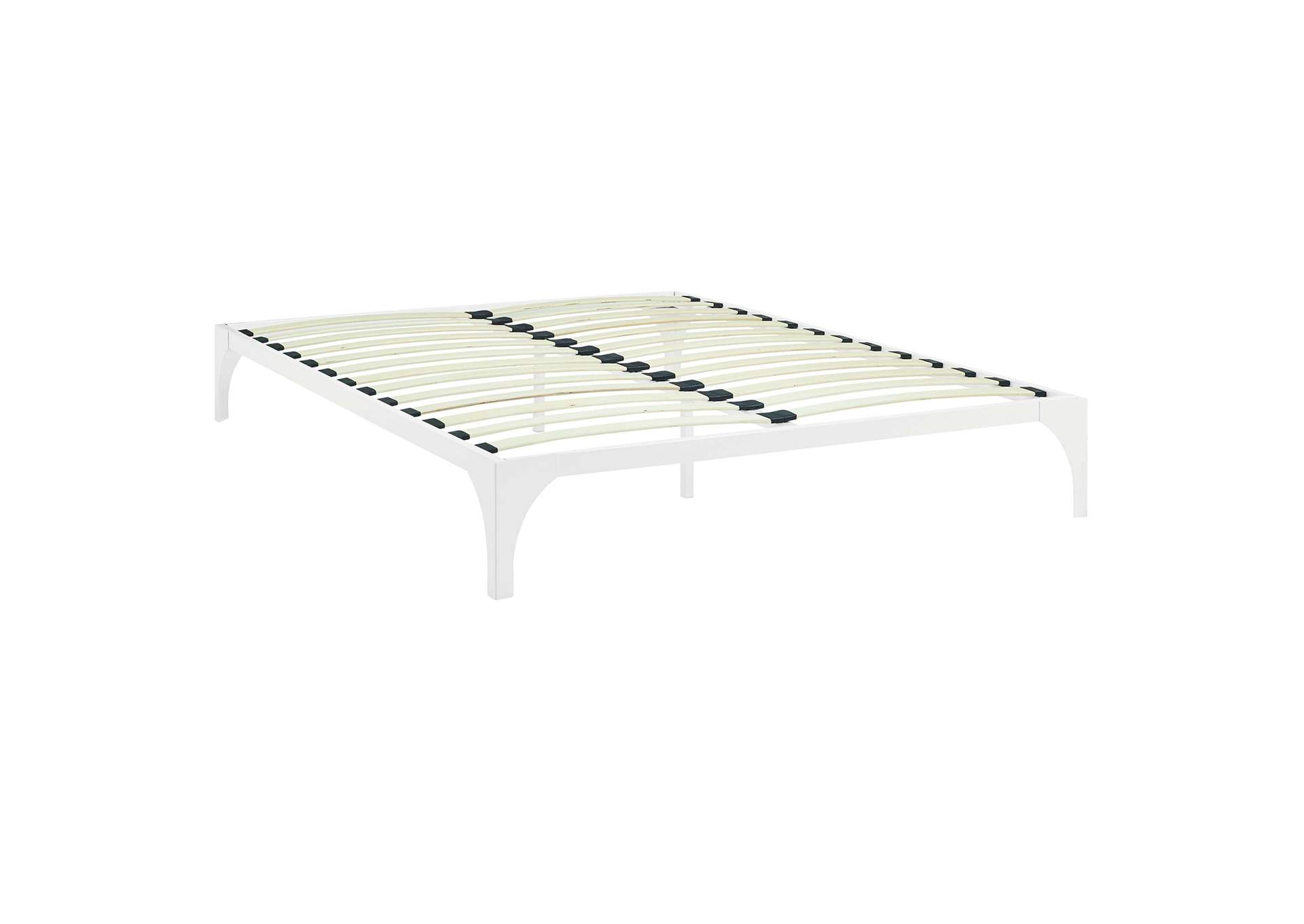 White Ollie Full Bed Frame,Modway