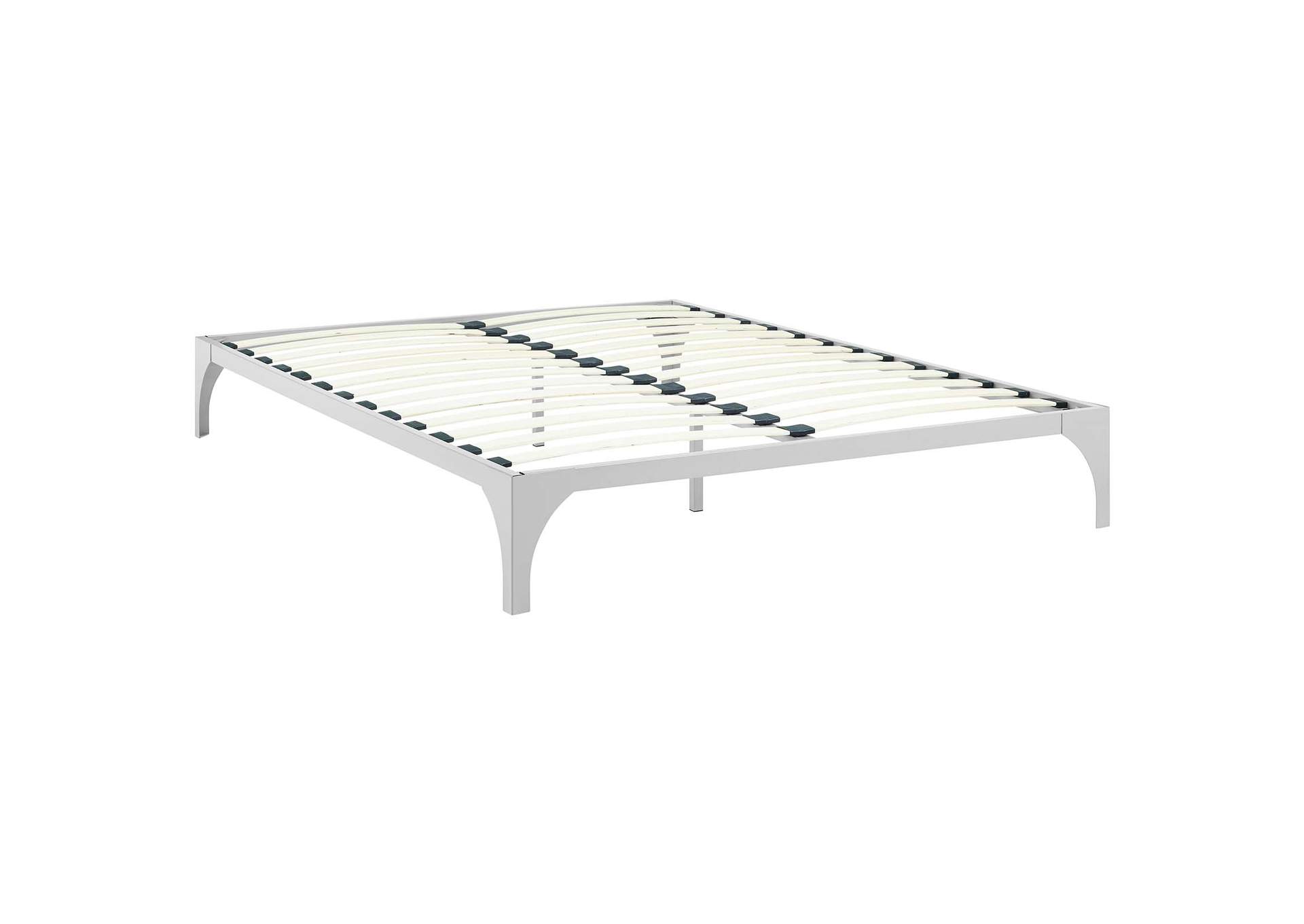 Silver Ollie Queen Bed Frame,Modway