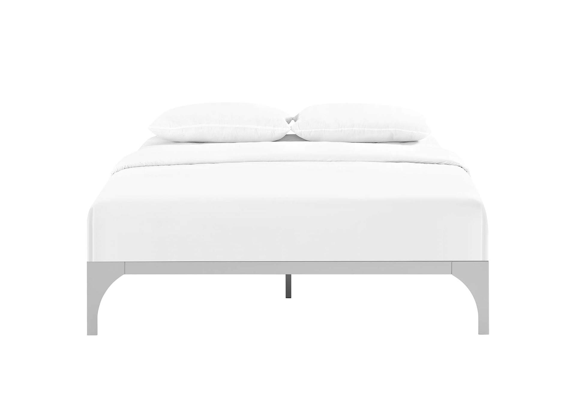 Silver Ollie Queen Bed Frame,Modway