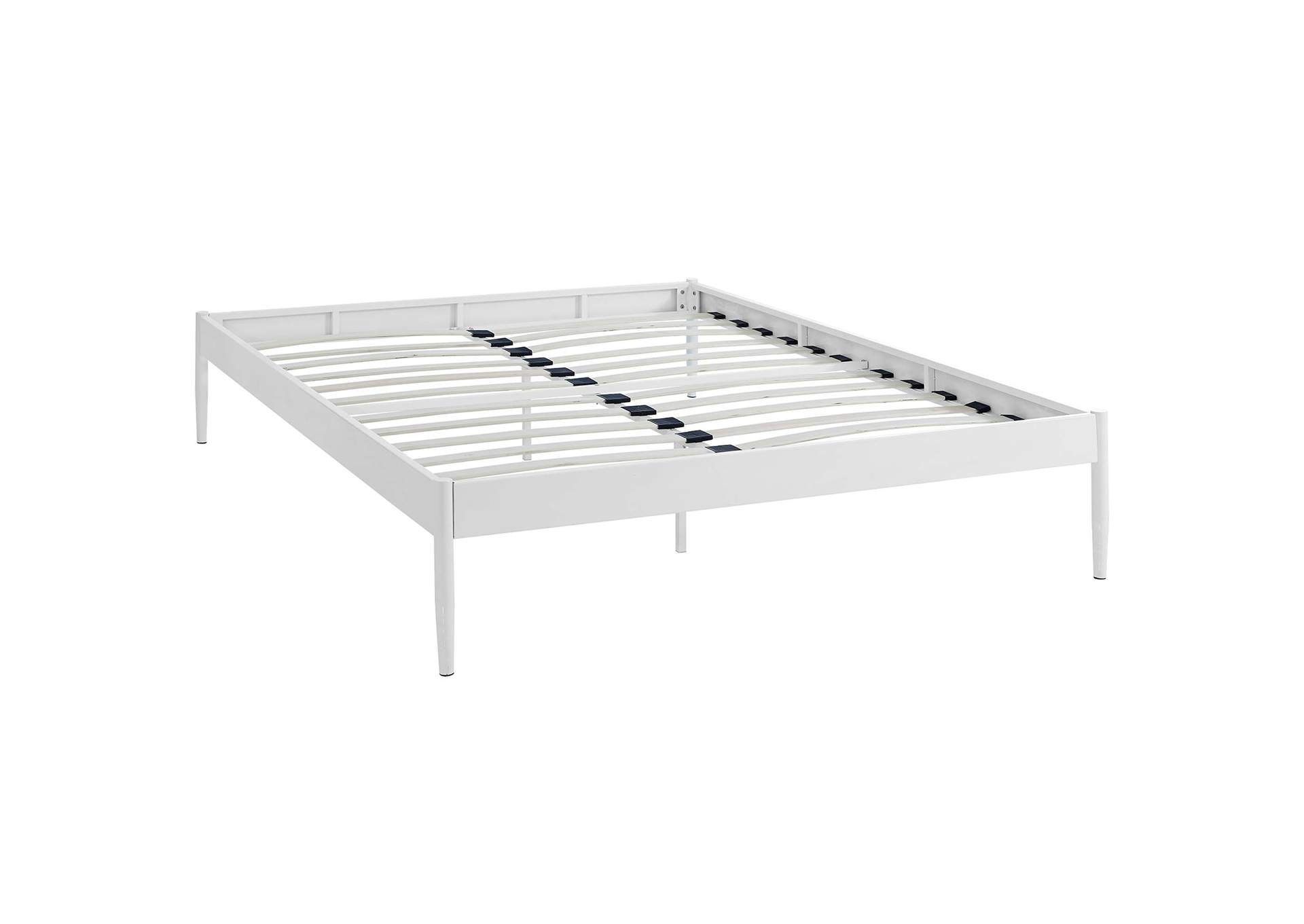 White Elsie Full Bed Frame,Modway