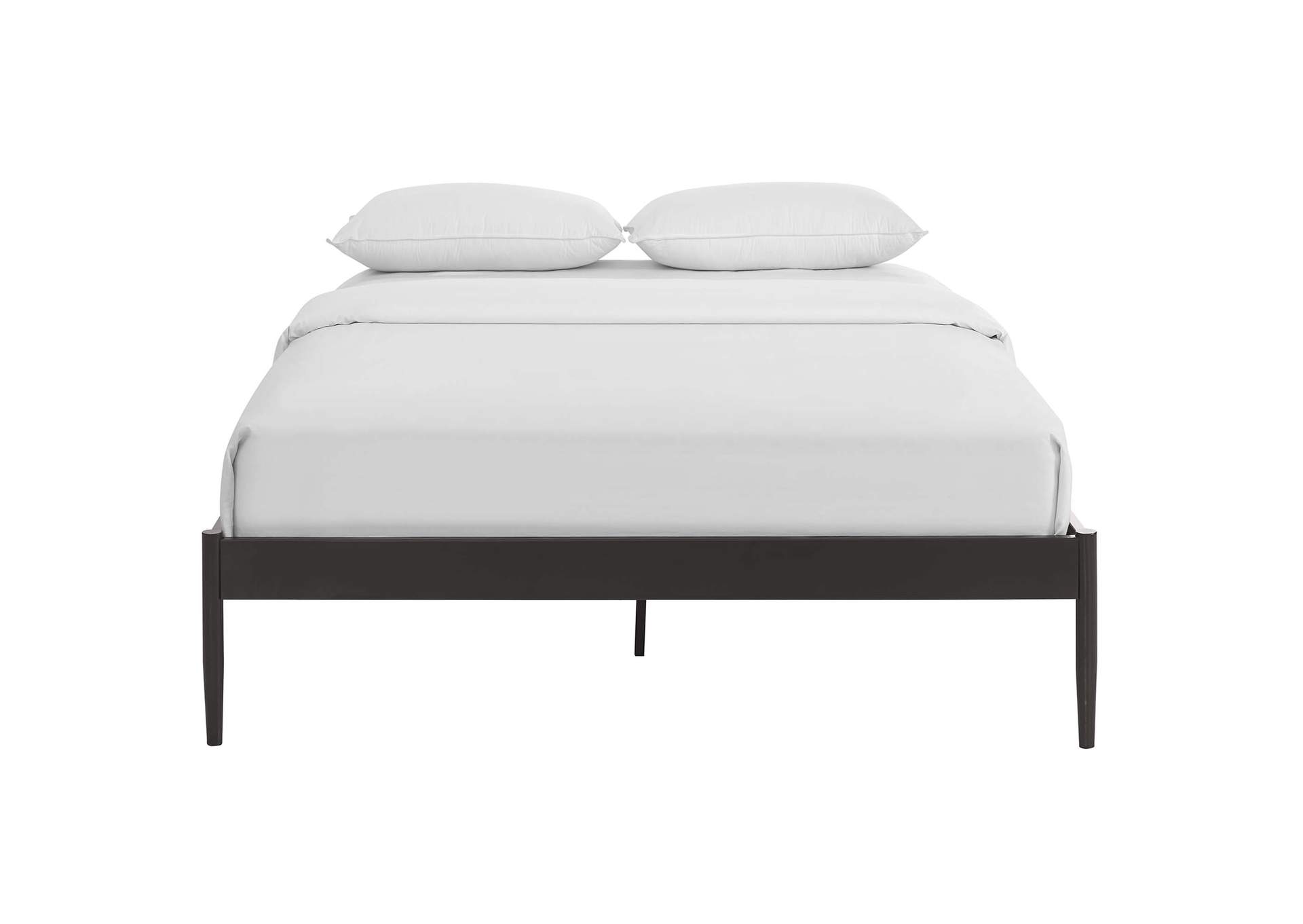 Brown Elsie Queen Bed Frame,Modway