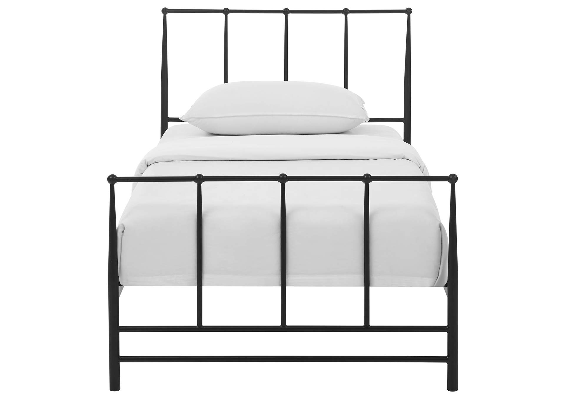 Brown Estate Twin Bed,Modway