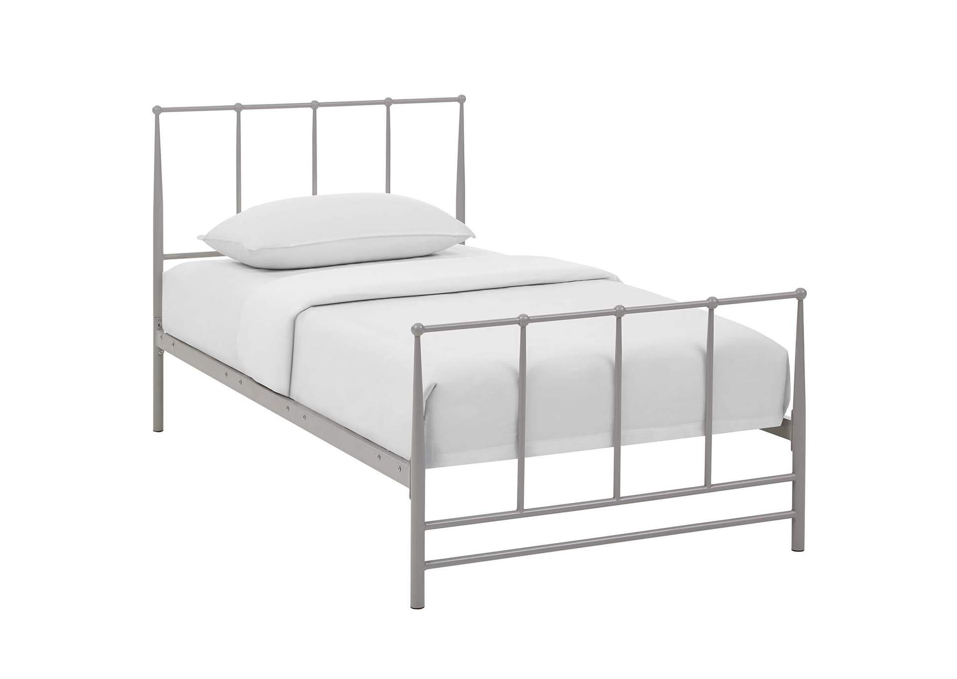 Estate Gray Twin Bed,Modway