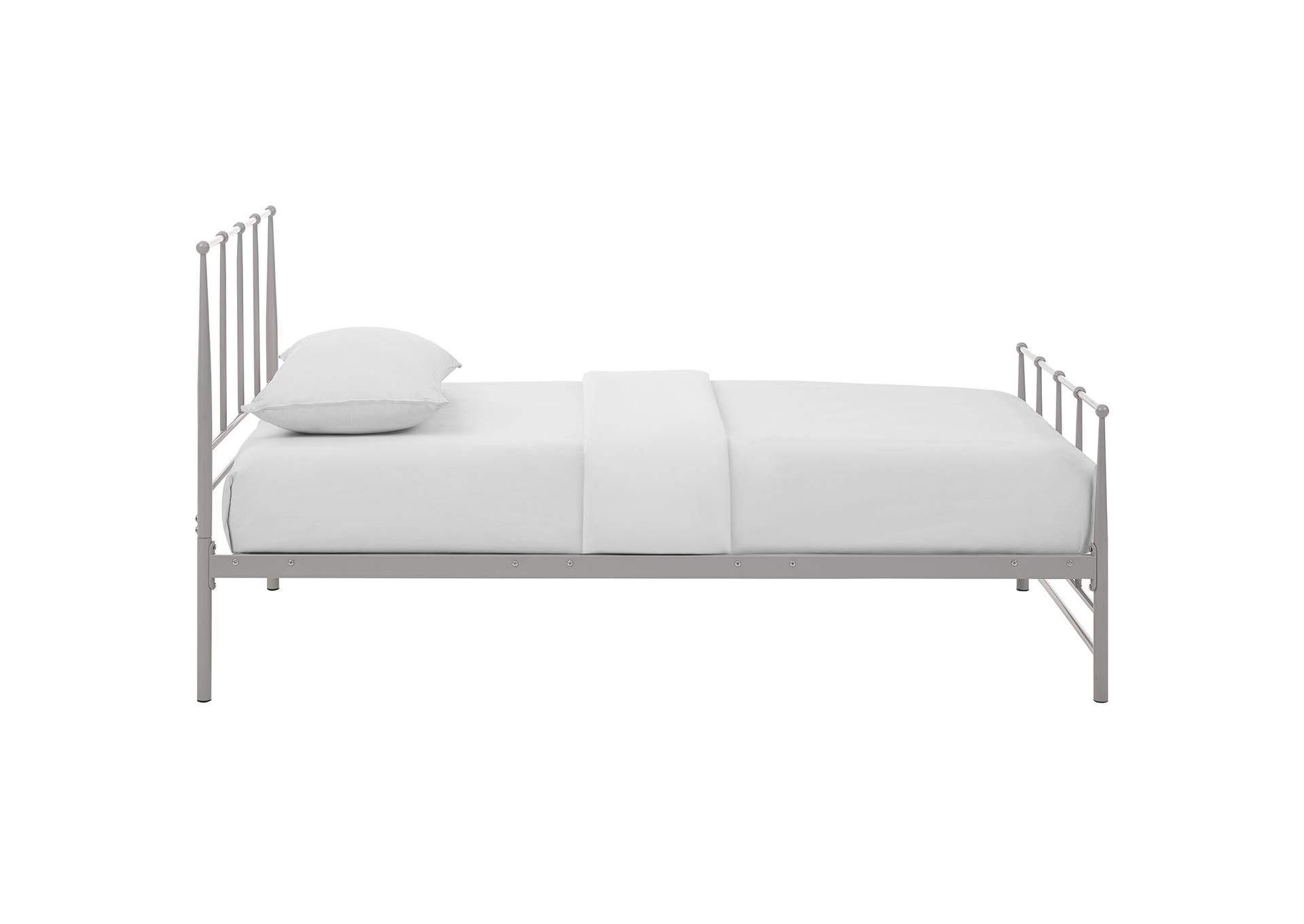 Estate Gray Twin Bed,Modway