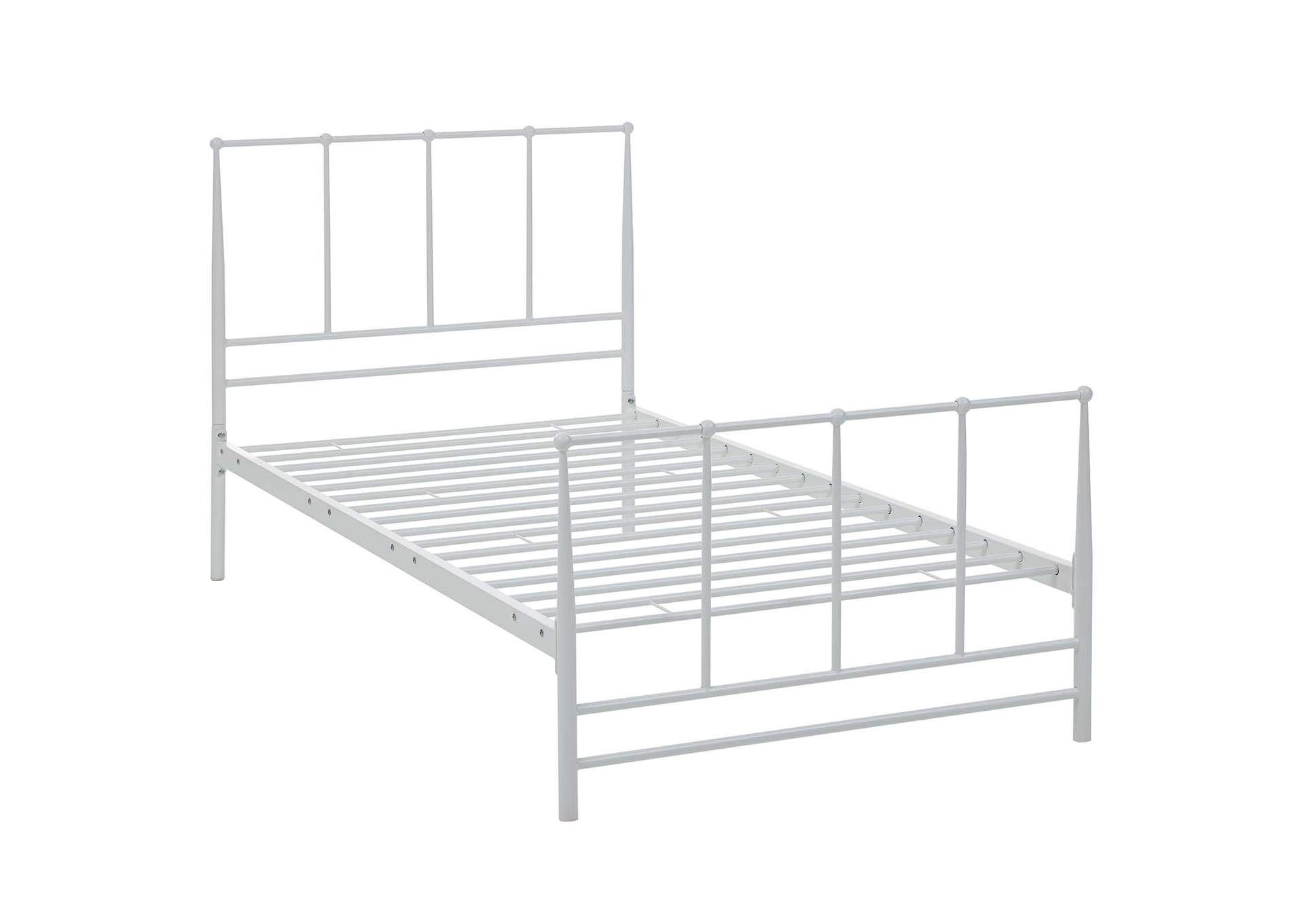 White Estate Twin Bed,Modway