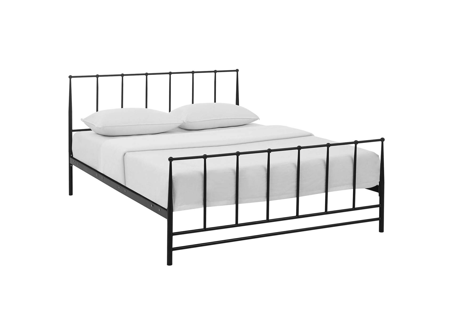 Brown Estate King Bed,Modway