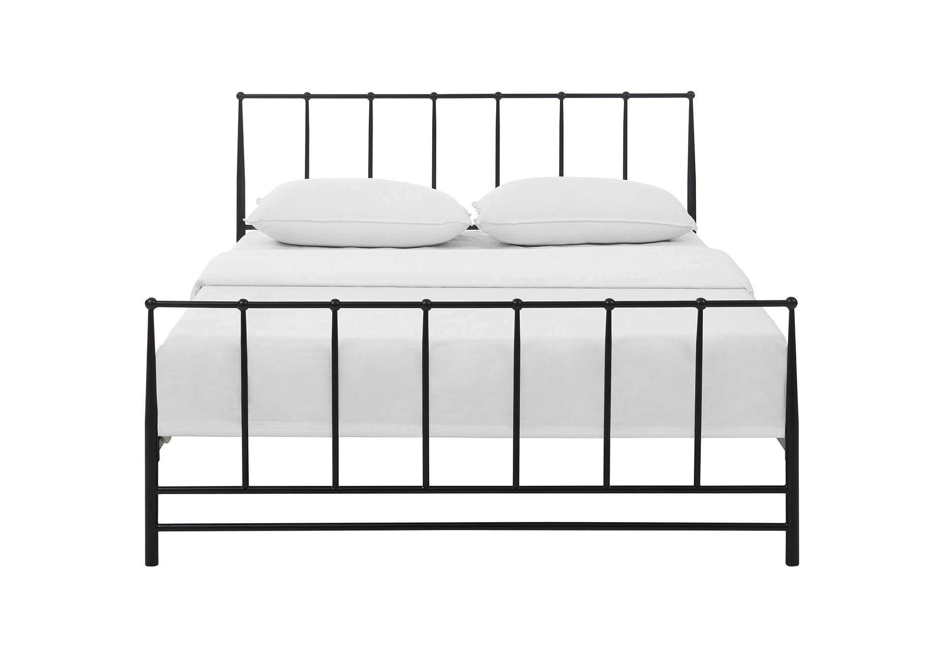 Brown Estate King Bed,Modway