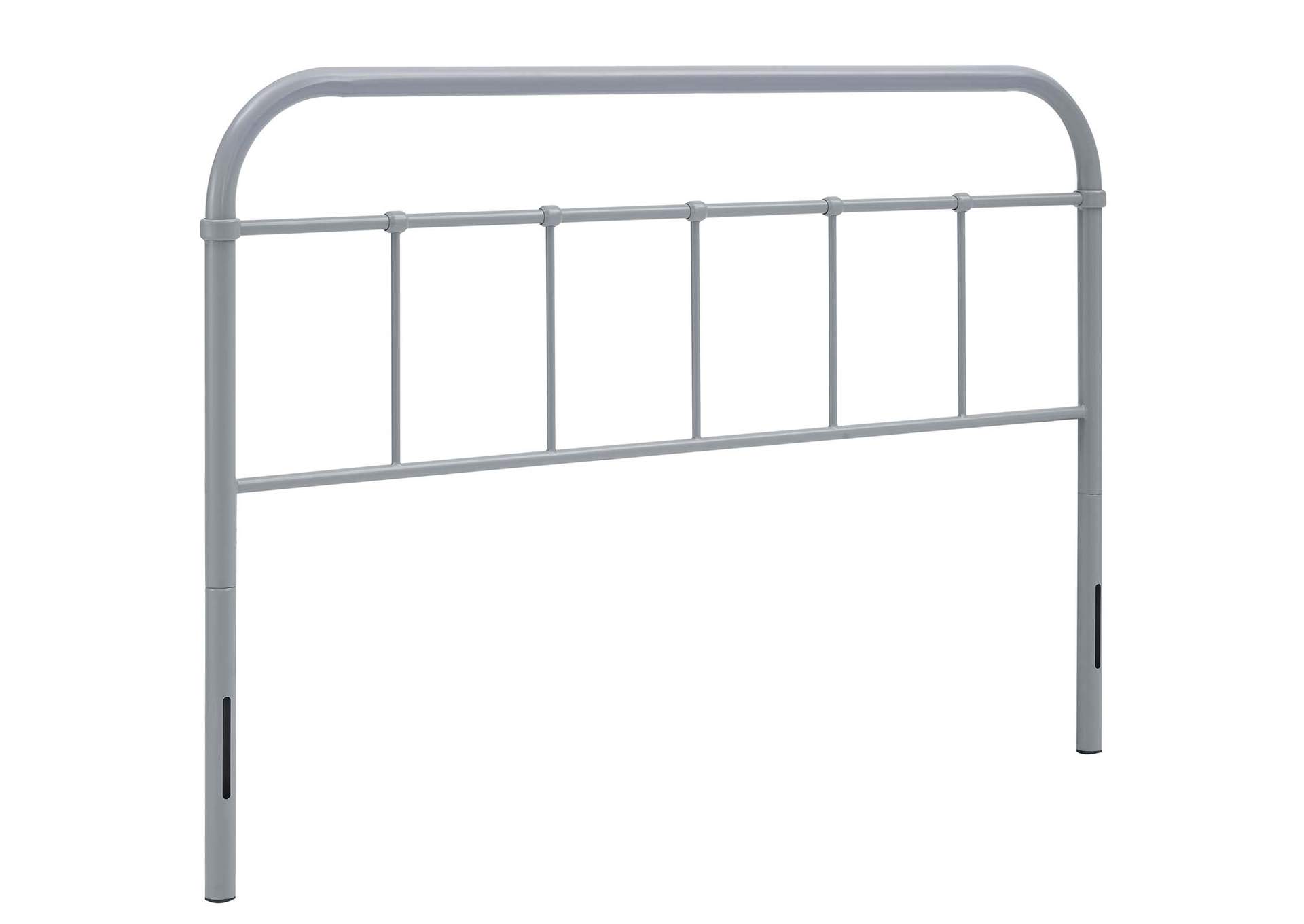 Serena Gray Full Steel Headboard,Modway