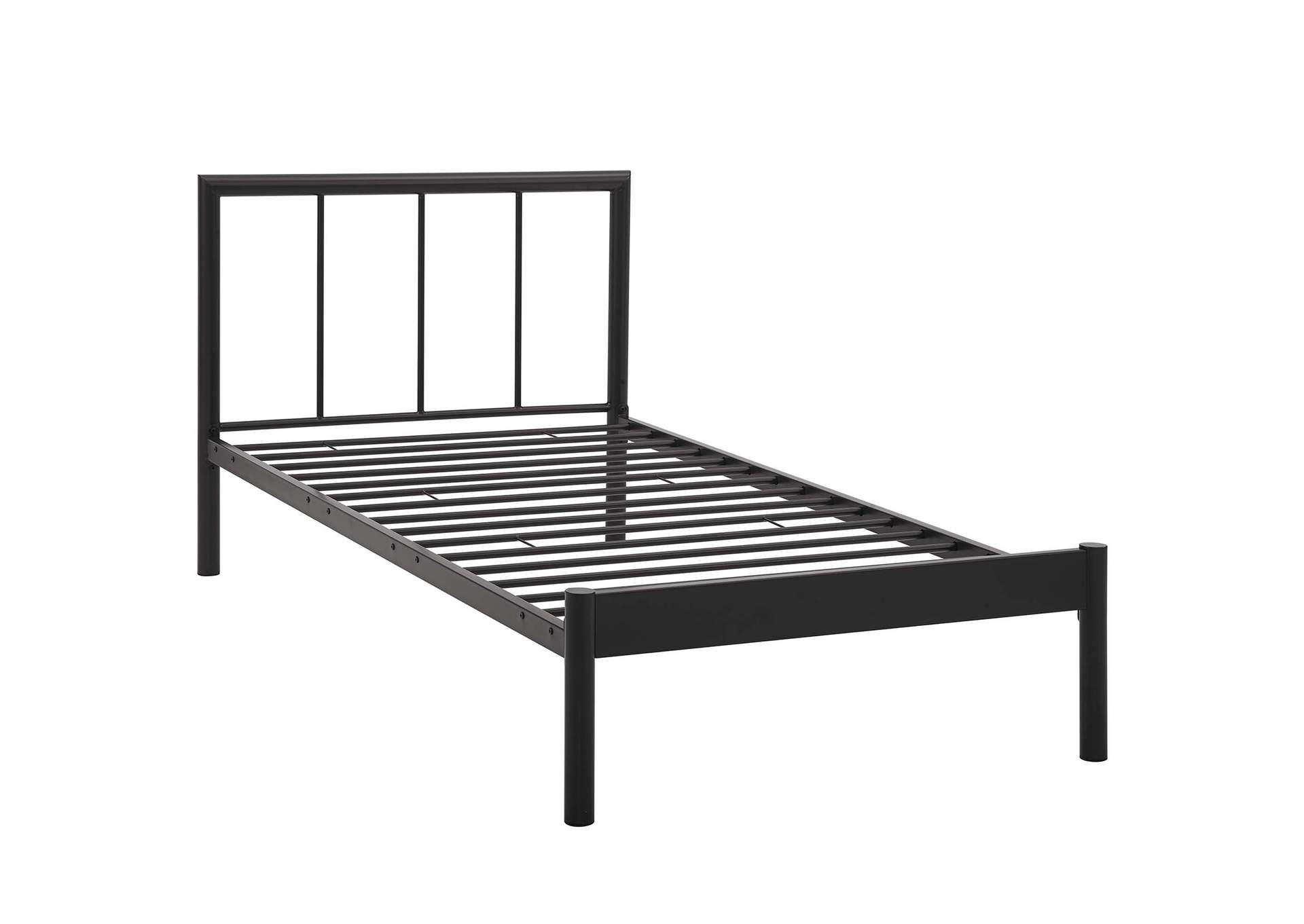 Brown Gwen Twin Bed Frame,Modway