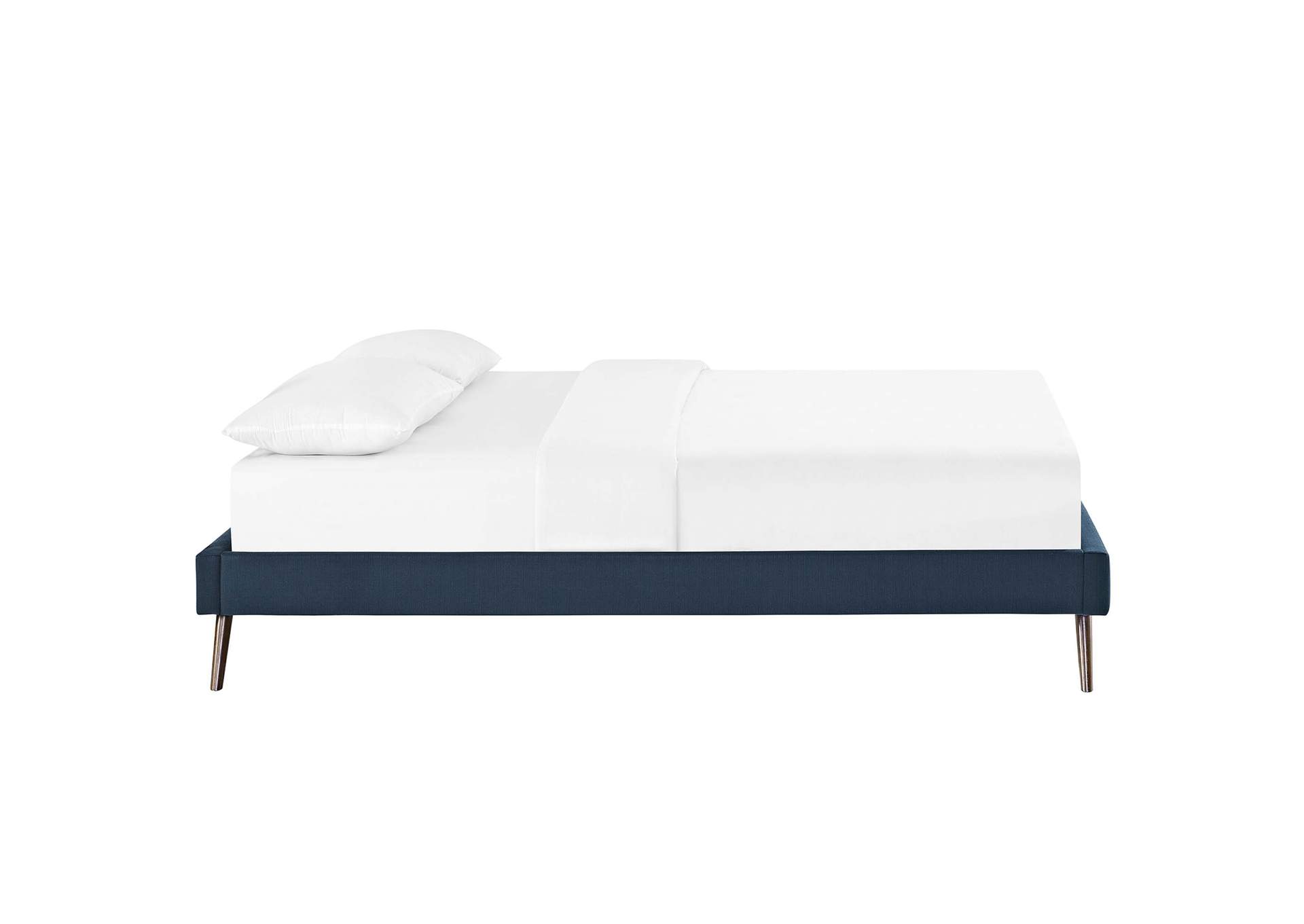 Azure Loryn Full Bed - Fabric Frame with Round Splayed Legs,Modway