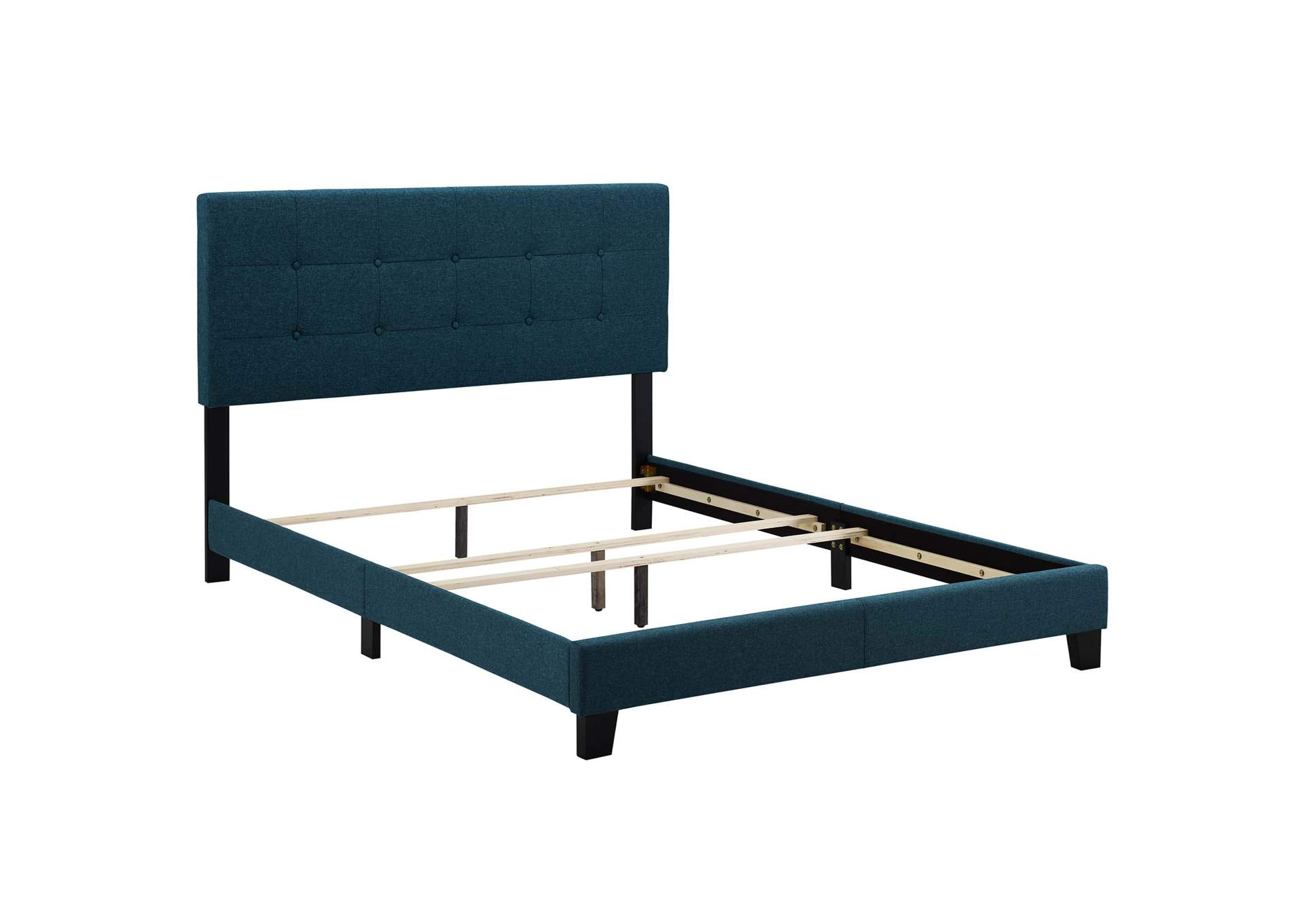 Azure Amira Twin Upholstered Bed - Fabric,Modway