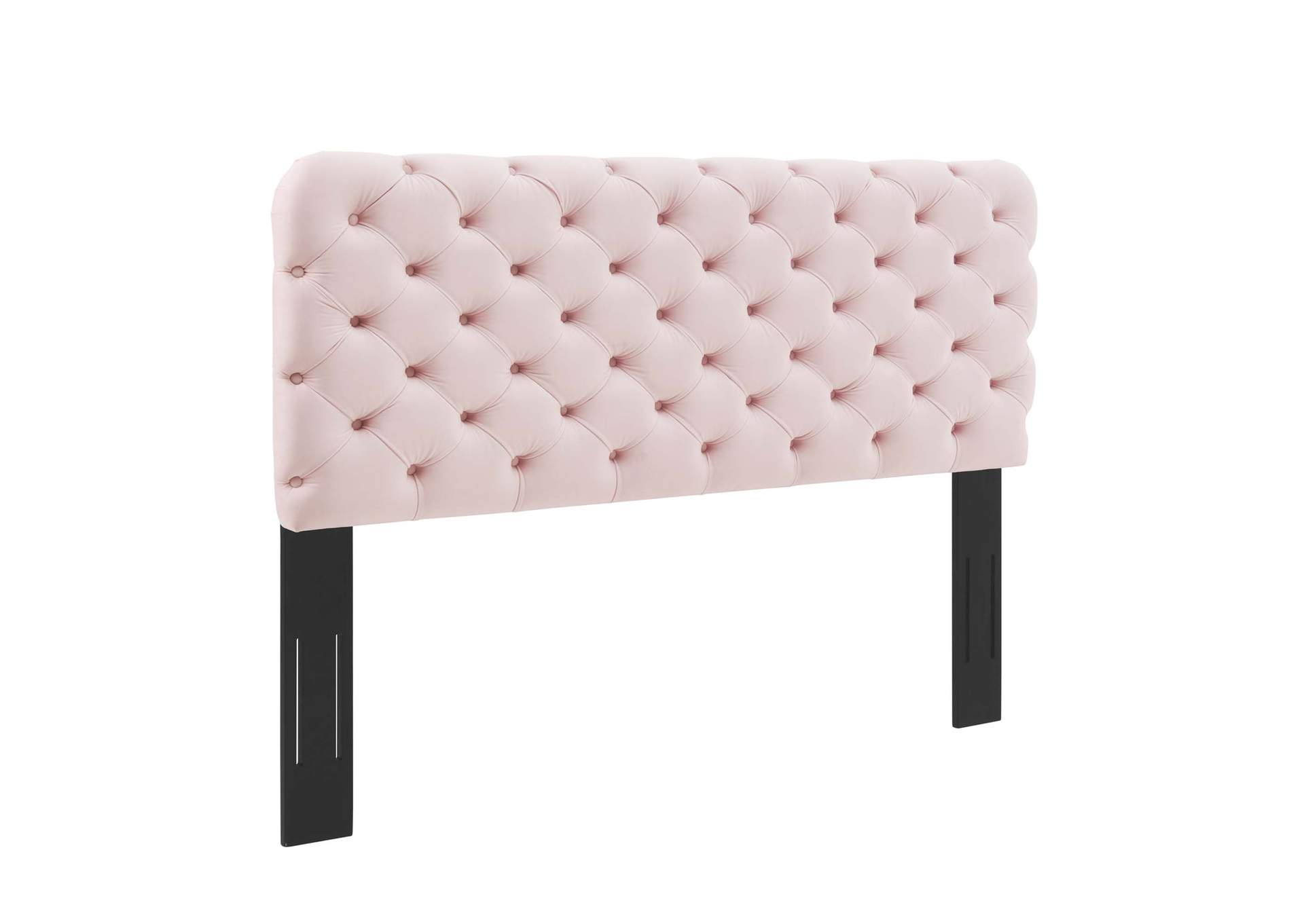 Lizzy Pink Tufted King/California King Performance Velvet Headboard,Modway