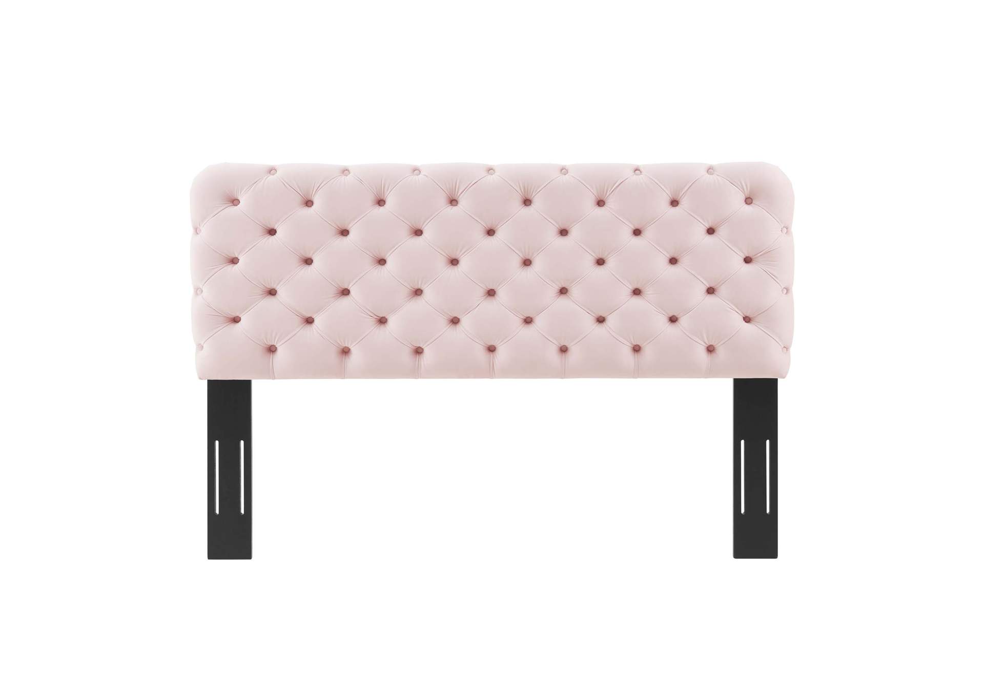 Lizzy Pink Tufted King/California King Performance Velvet Headboard,Modway