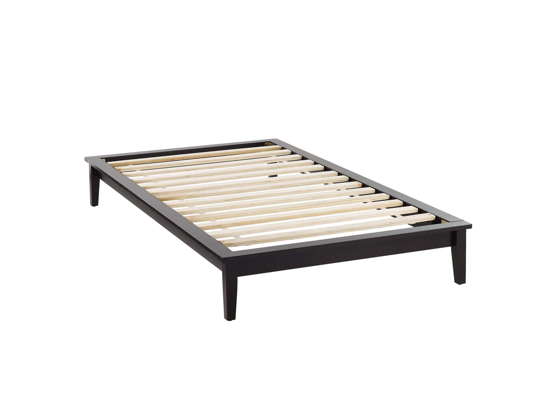 Cappuccino Lodge Twin Wood Platform Bed Frame,Modway