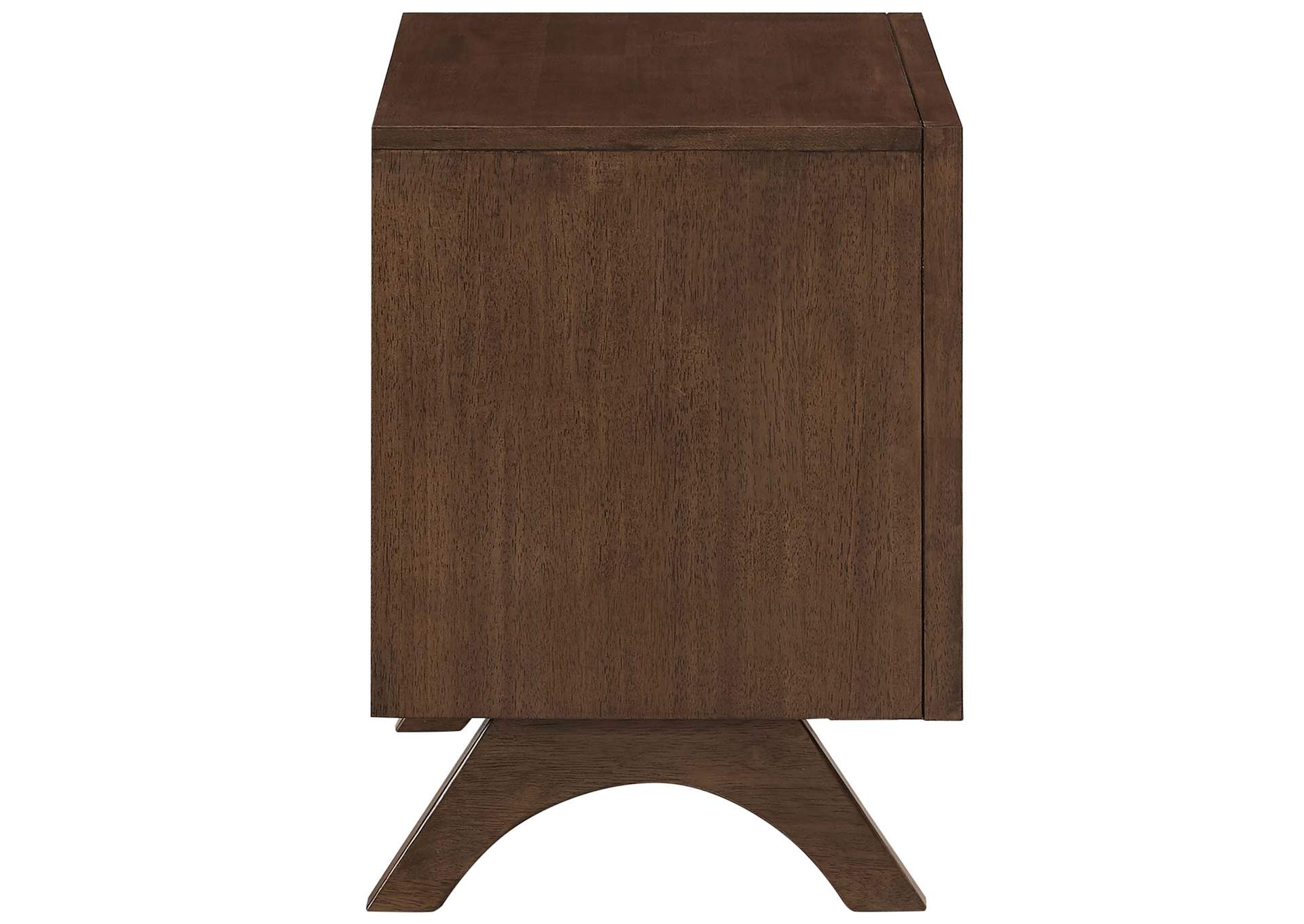 Walnut Providence Nightstand or End Table,Modway