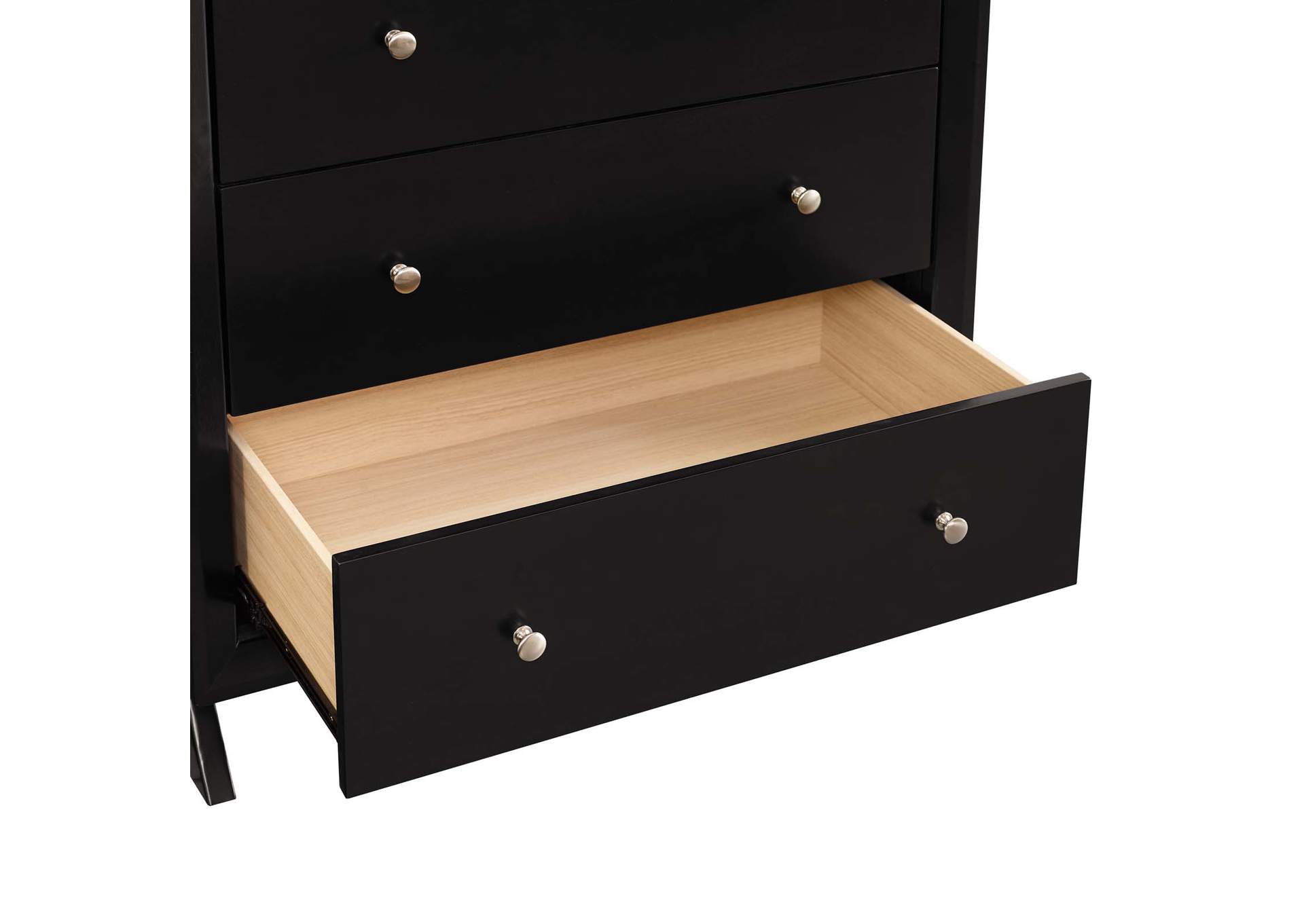 Cappuccino Providence Five-Drawer Chest or Stand,Modway