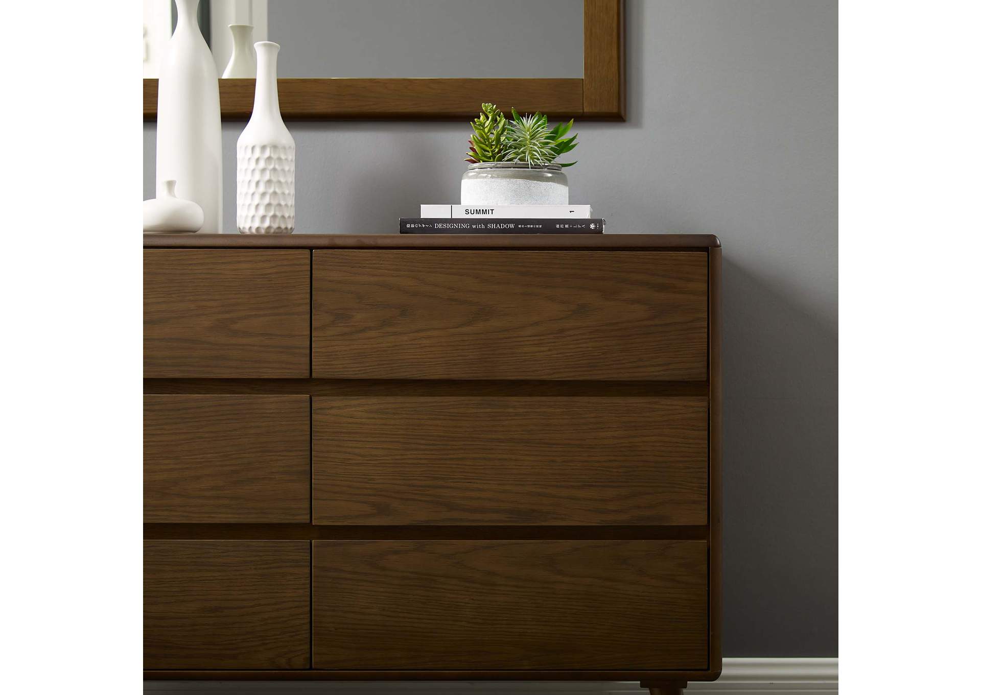 Chestnut Talwyn Wood Dresser,Modway
