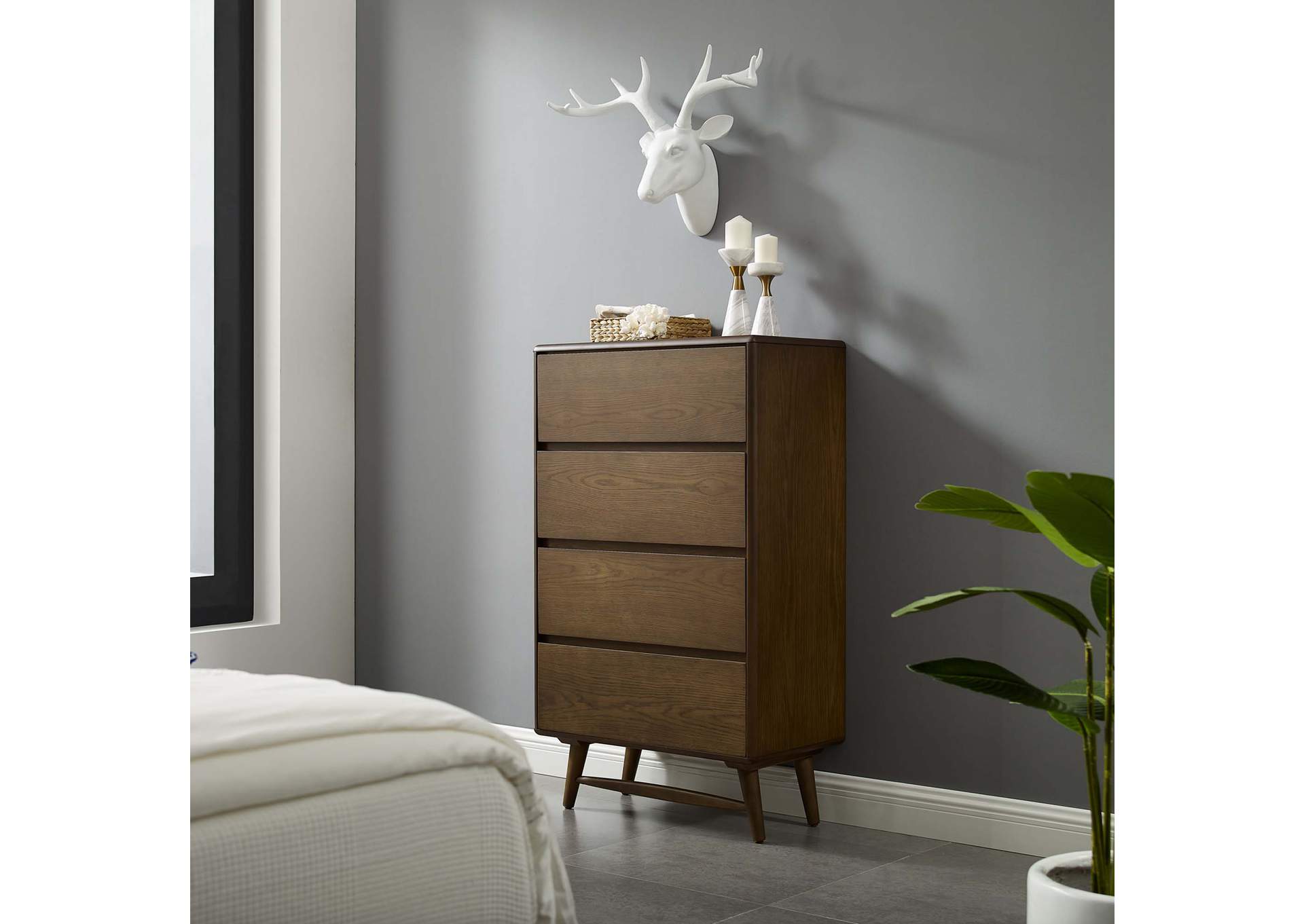 Chestnut Talwyn Wood Chest,Modway