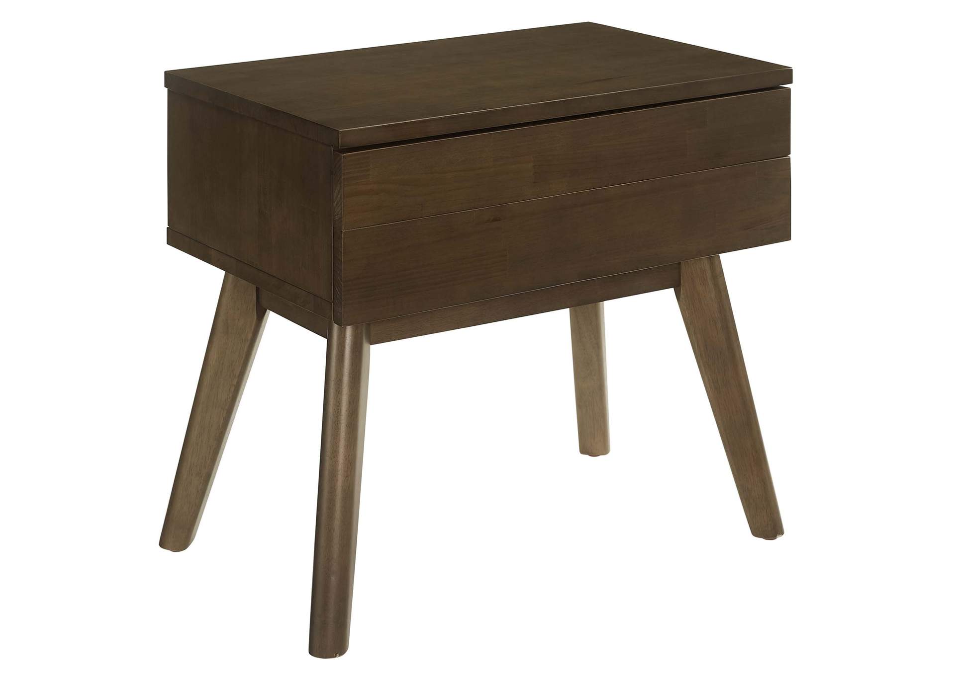 Walnut Everly Wood Nightstand,Modway