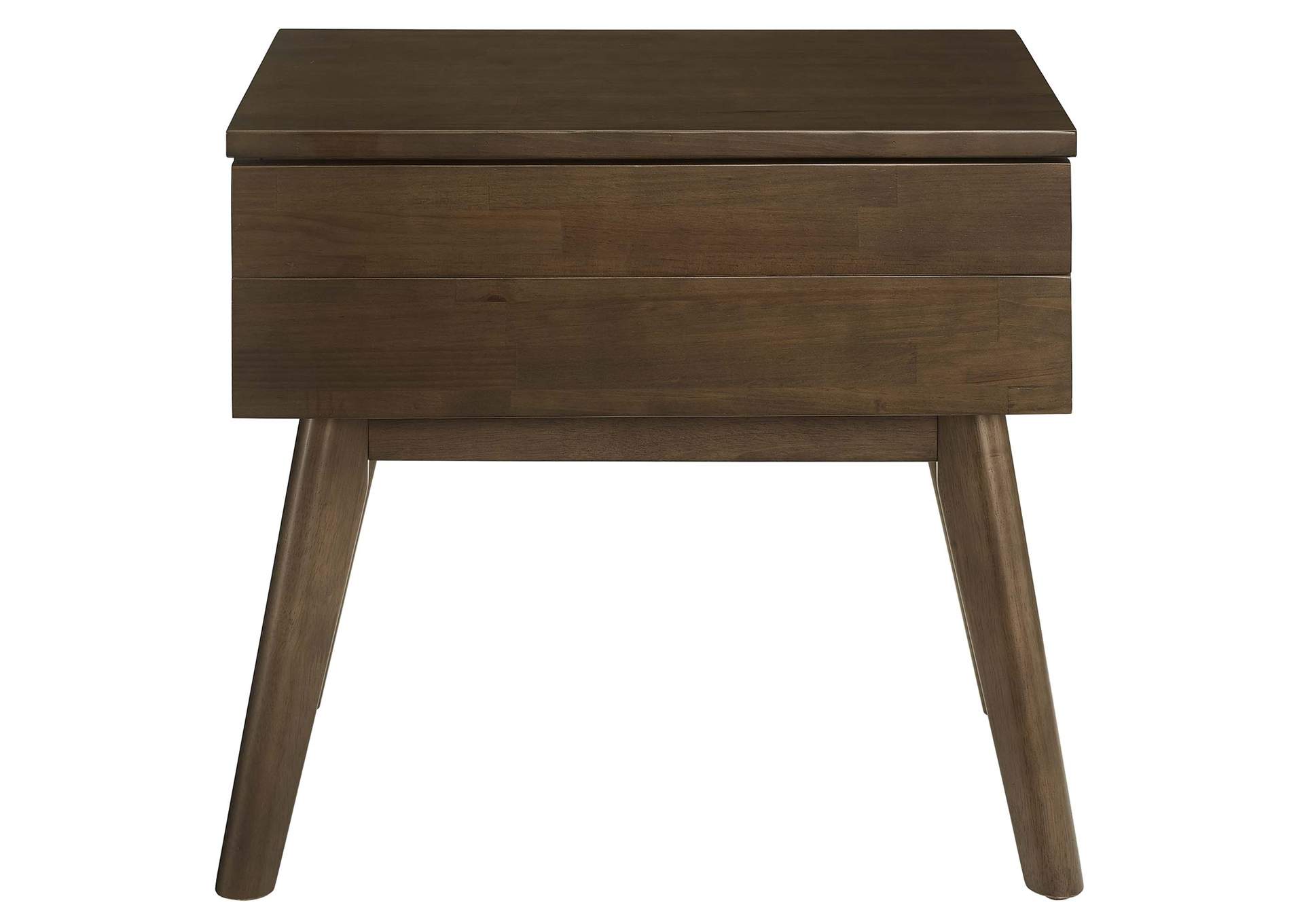Walnut Everly Wood Nightstand,Modway