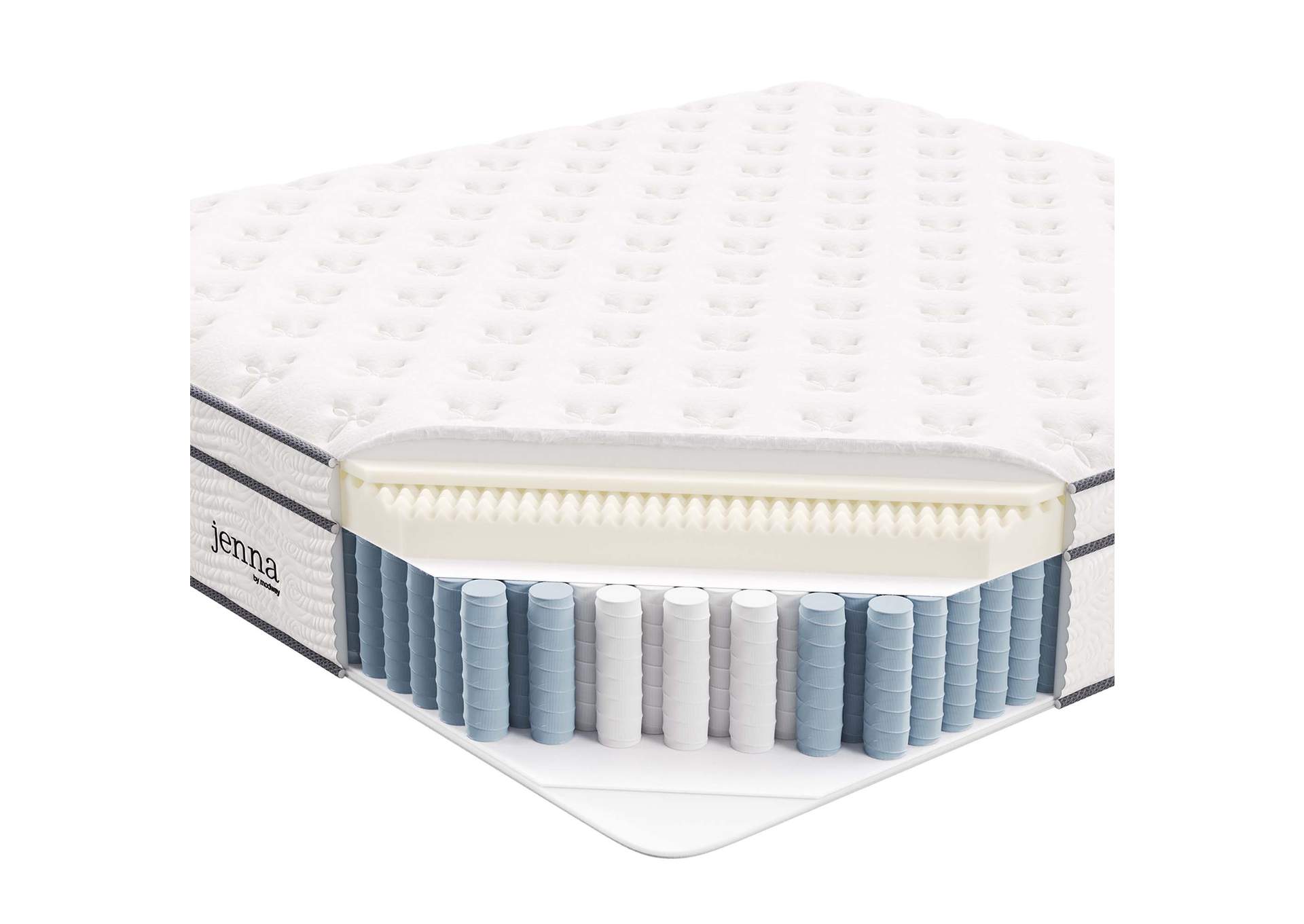 Jenna 14" King Innerspring Mattress,Modway