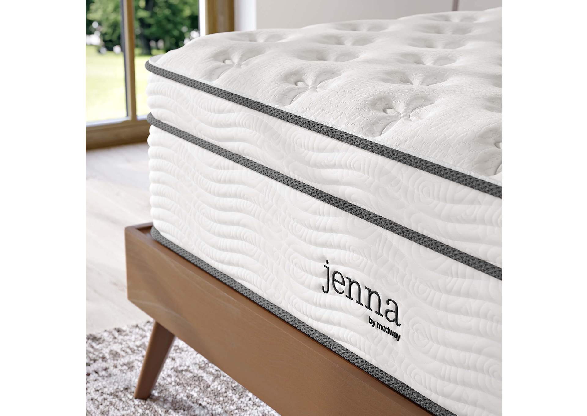 Jenna 14" California King Innerspring Mattress,Modway