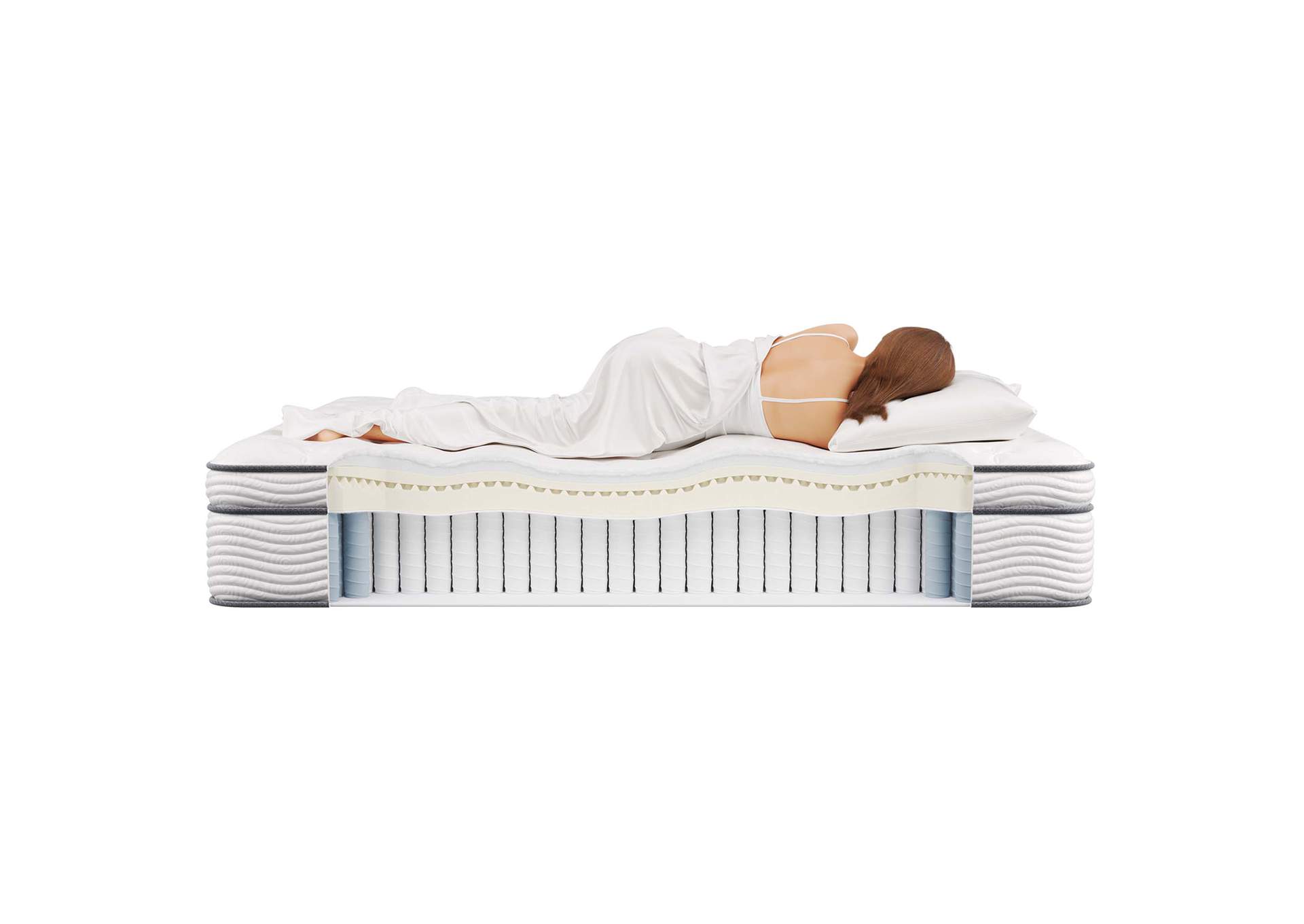 Jenna 14" California King Innerspring Mattress,Modway