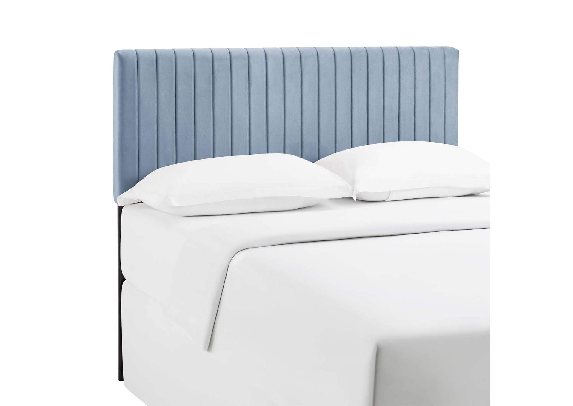 Keira Light Blue Full / Queen Performance Velvet Headboard,Modway