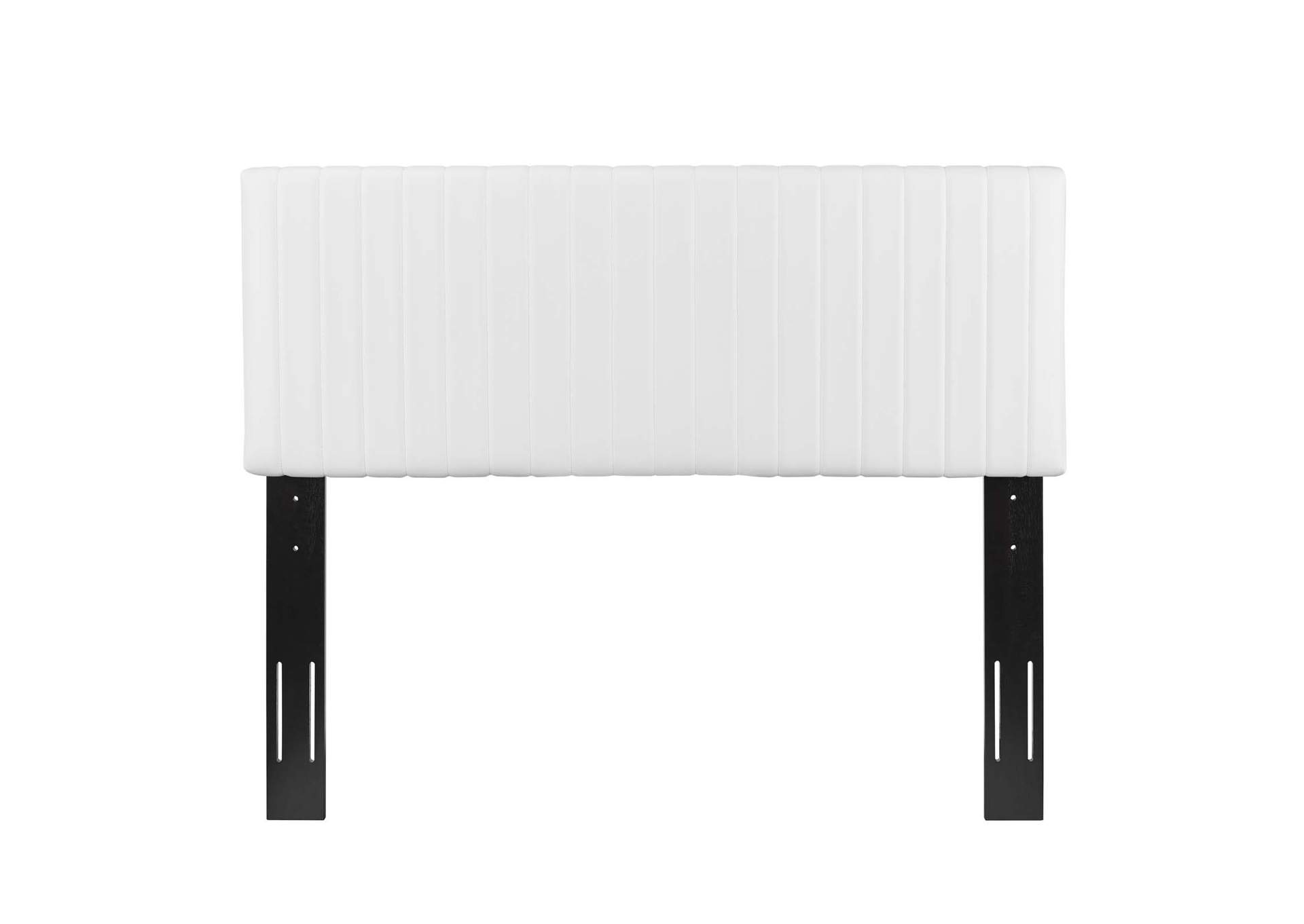 Keira White Full / Queen Faux Leather Headboard,Modway