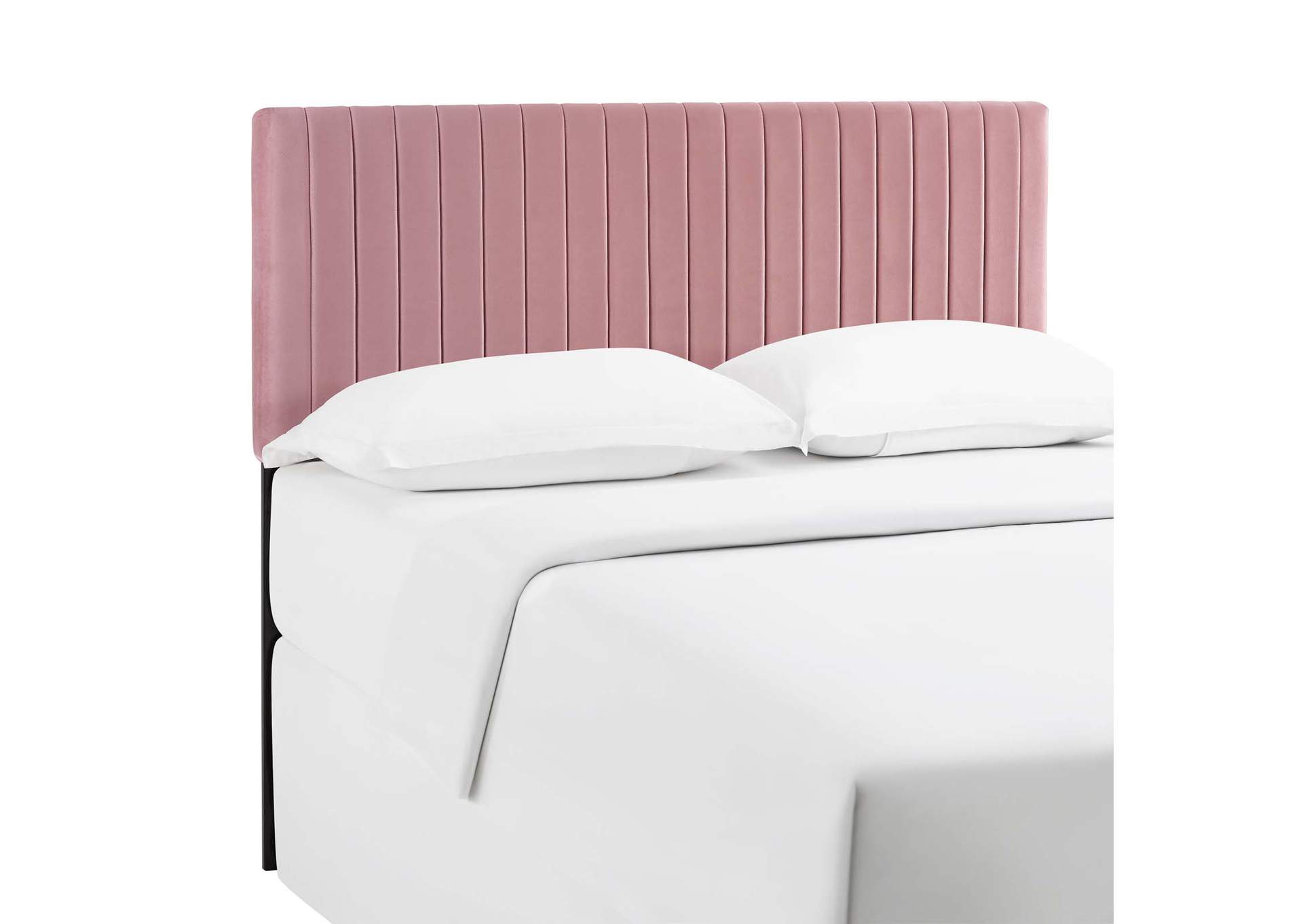 Keira Dusty Rose King/California King Performance Velvet Headboard,Modway