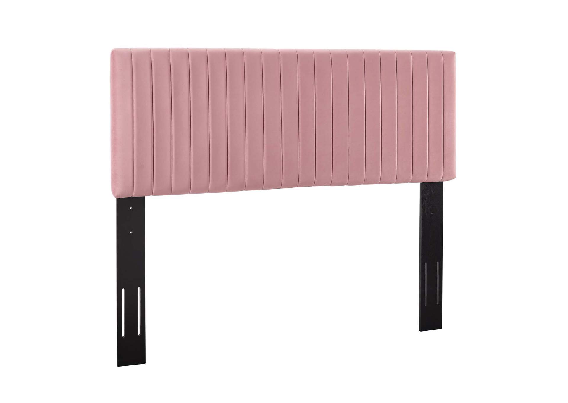 Keira Dusty Rose King/California King Performance Velvet Headboard,Modway