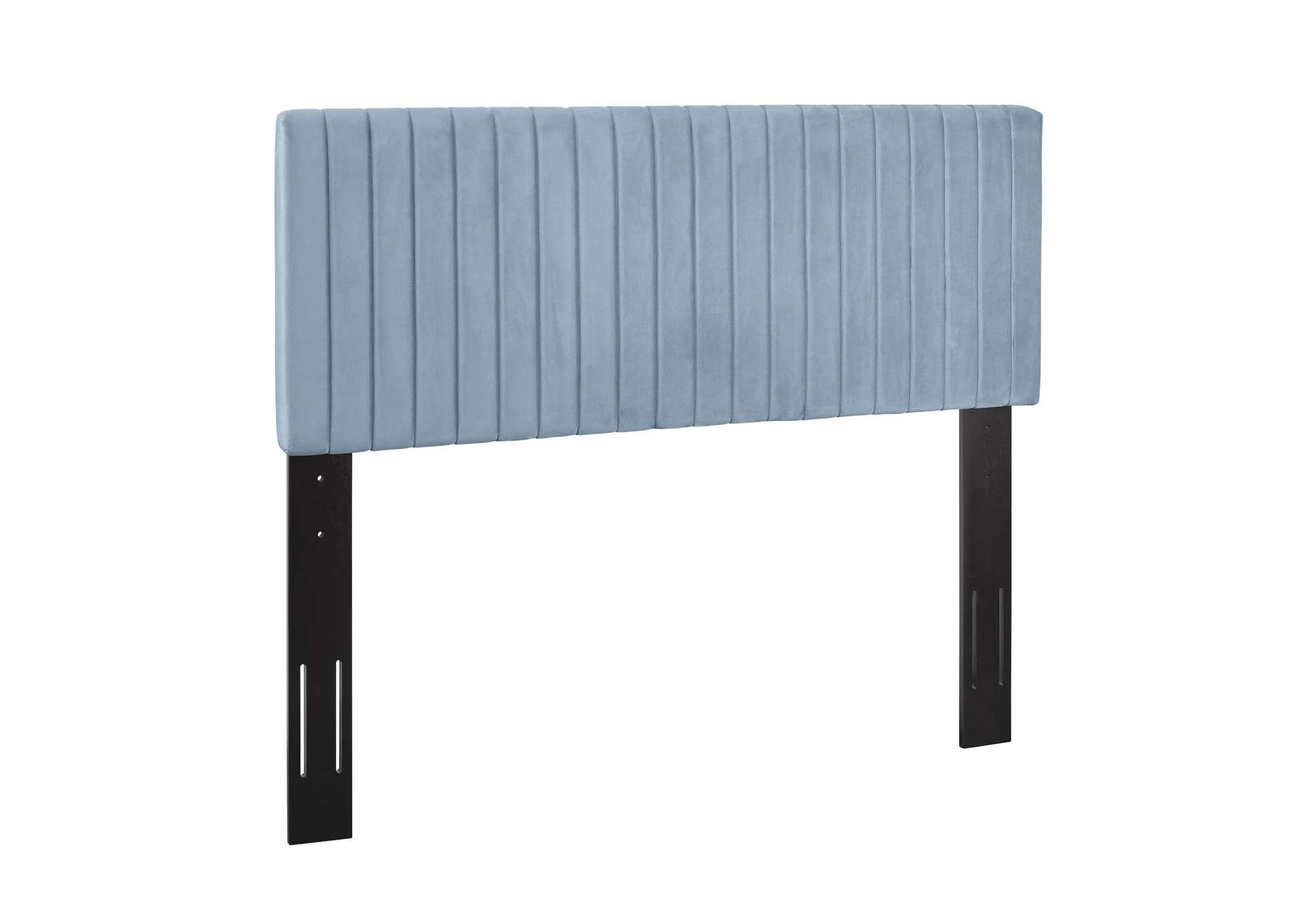 Keira Light Blue King/California King Performance Velvet Headboard,Modway
