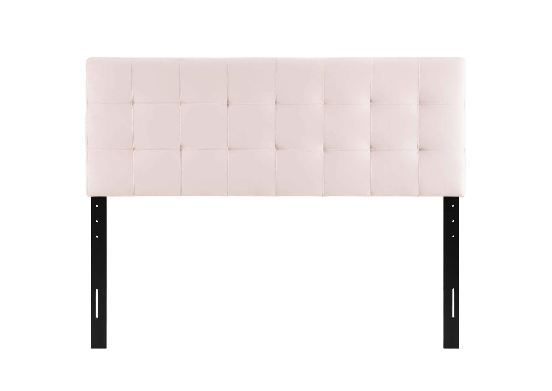 Lily Pink Biscuit Tufted Full Performance Velvet Headboard,Modway
