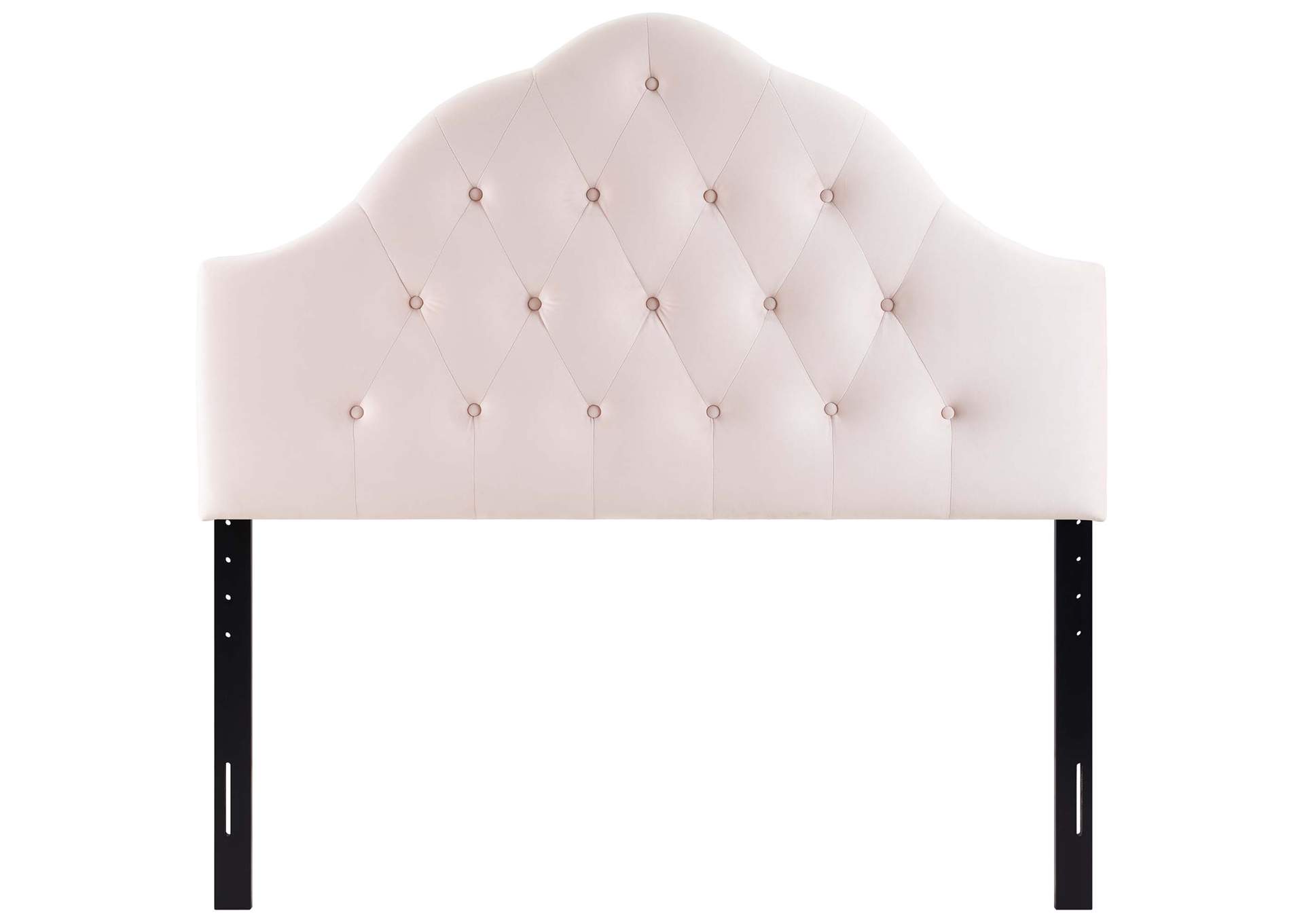 Sovereign Pink Full Diamond Tufted Performance Velvet Headboard,Modway
