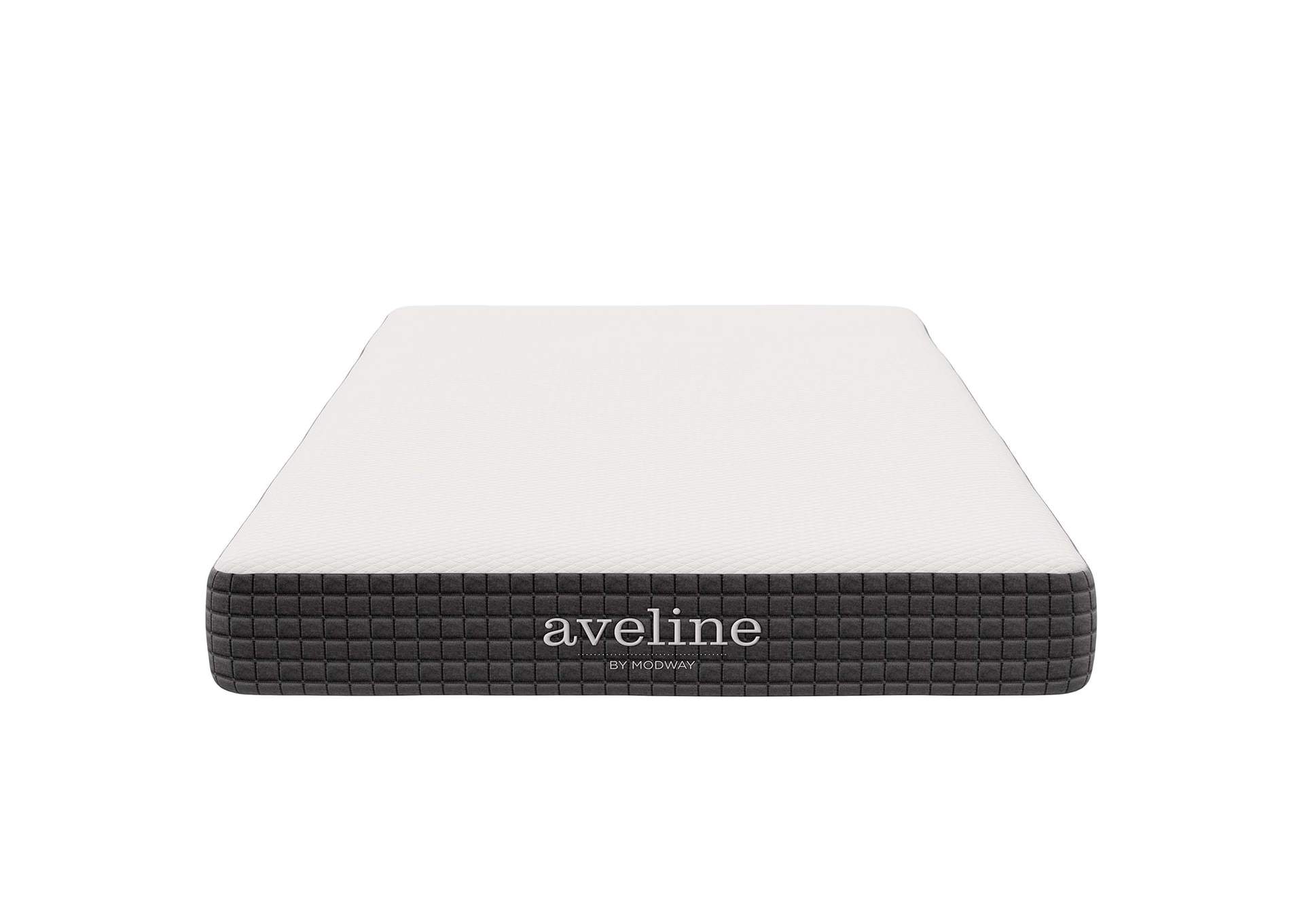 White Aveline 6" Narrow Twin Mattress,Modway