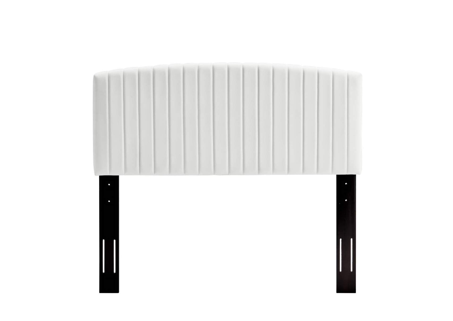Rebecca White Performance Velvet Twin Headboard,Modway