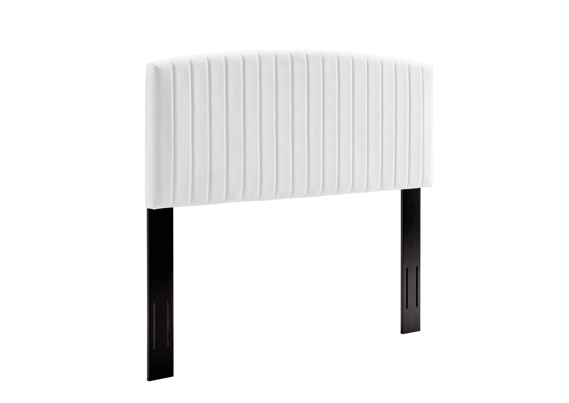 Rebecca White Performance Velvet Full / Queen Headboard,Modway