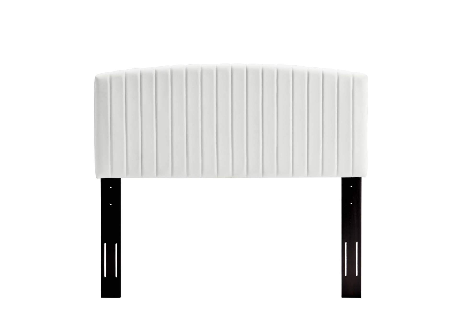 Rebecca White Performance Velvet Full / Queen Headboard,Modway