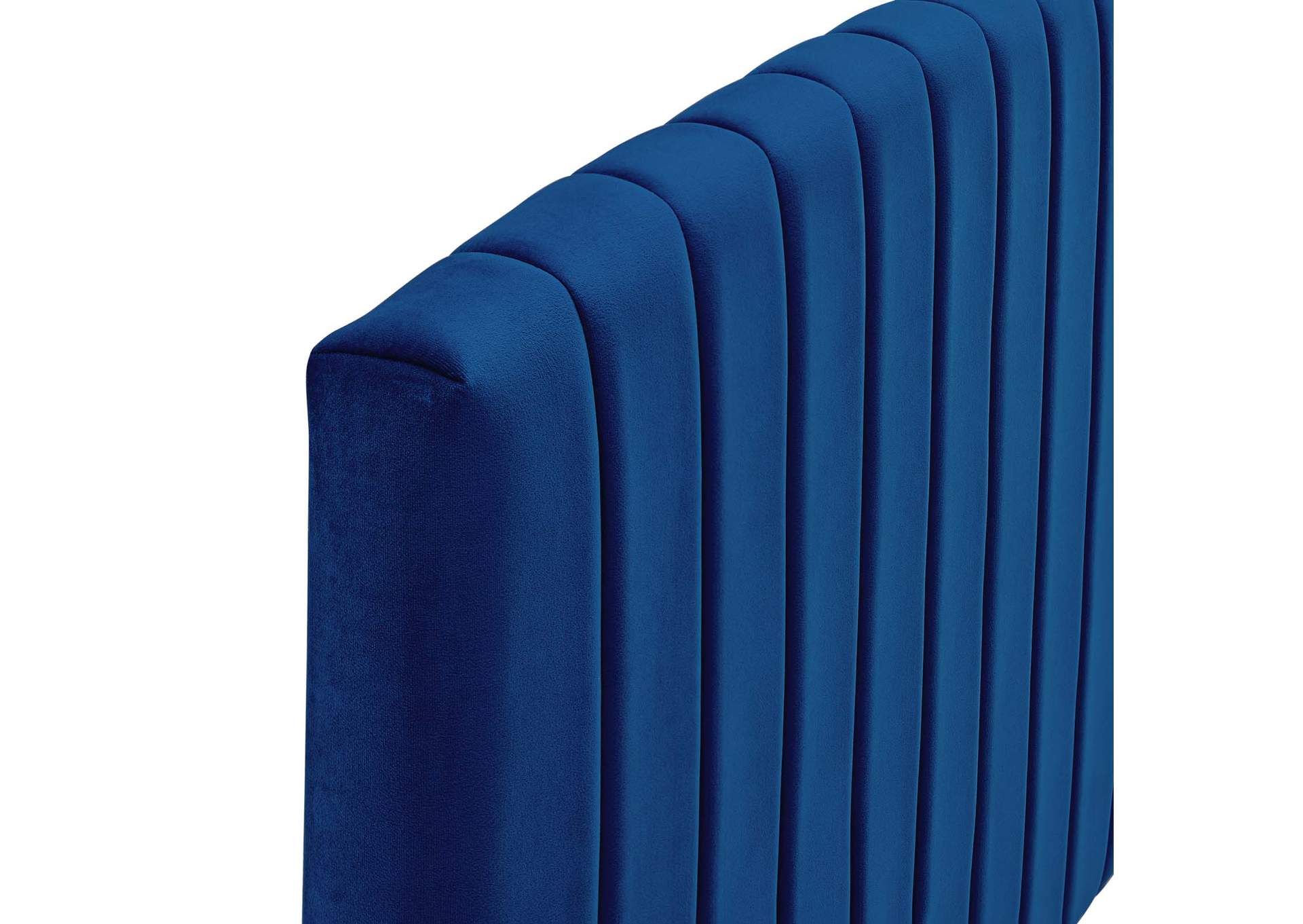 Rebecca Navy Performance Velvet King / California King Headboard,Modway