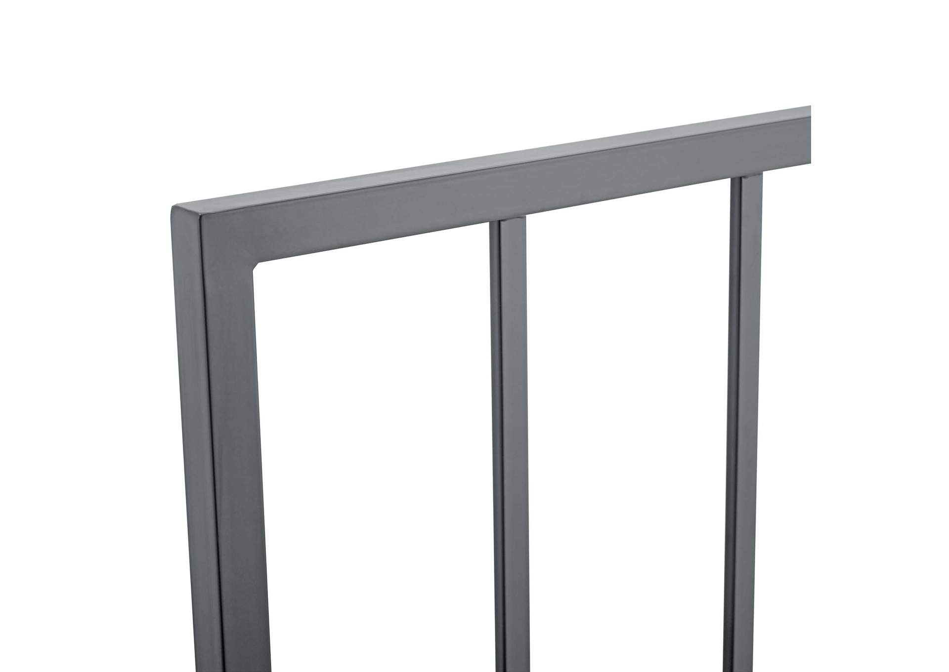 Tatum Gray King Metal Headboard,Modway