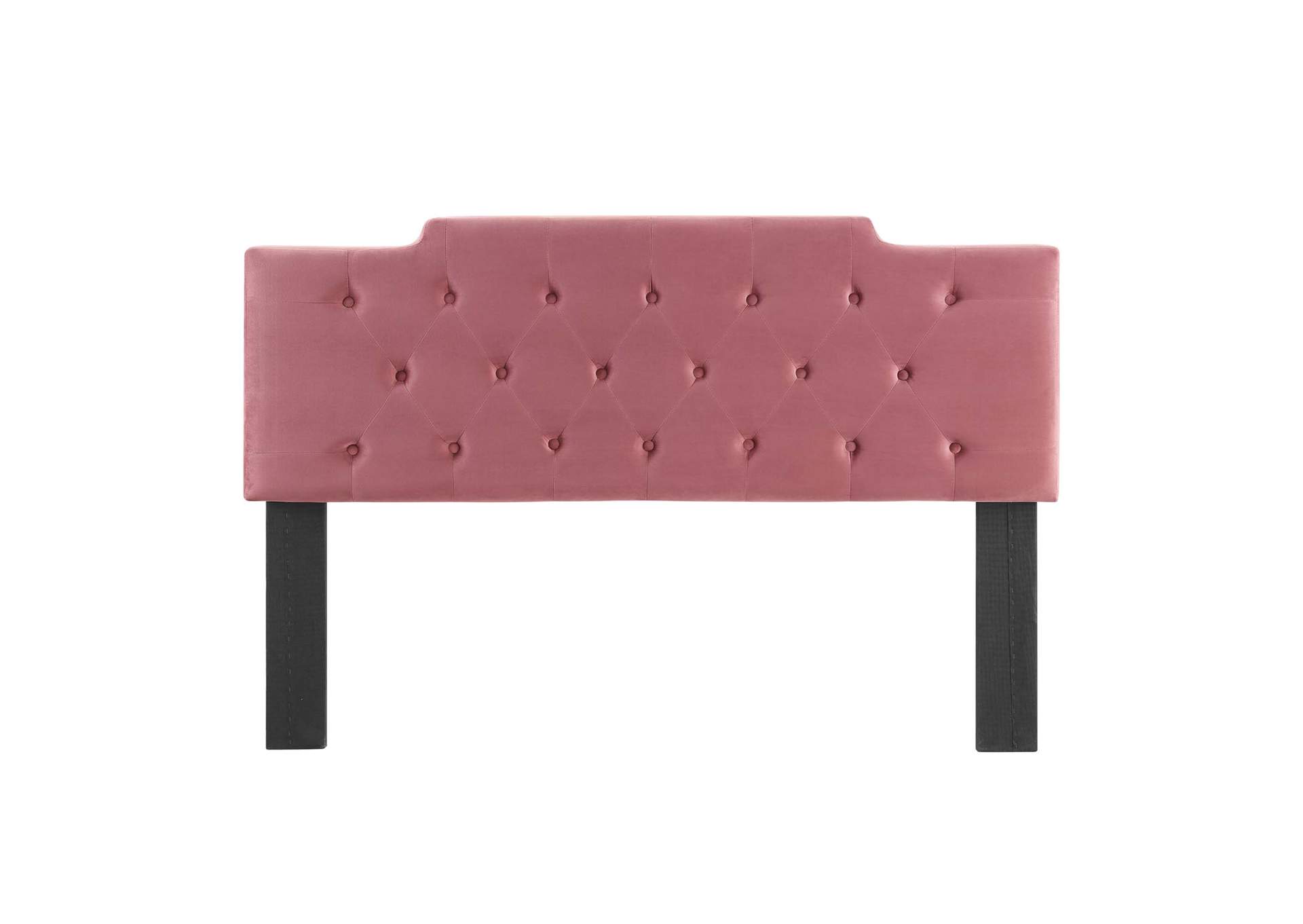 Juliet Dusty Rose Tufted King/California King Performance Velvet Headboard,Modway