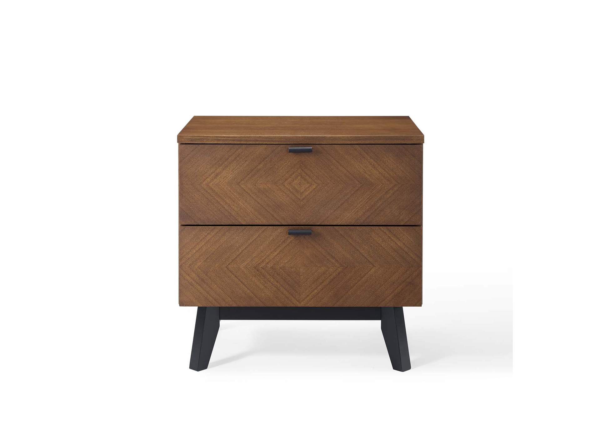 Walnut Kali Wood Nightstand,Modway