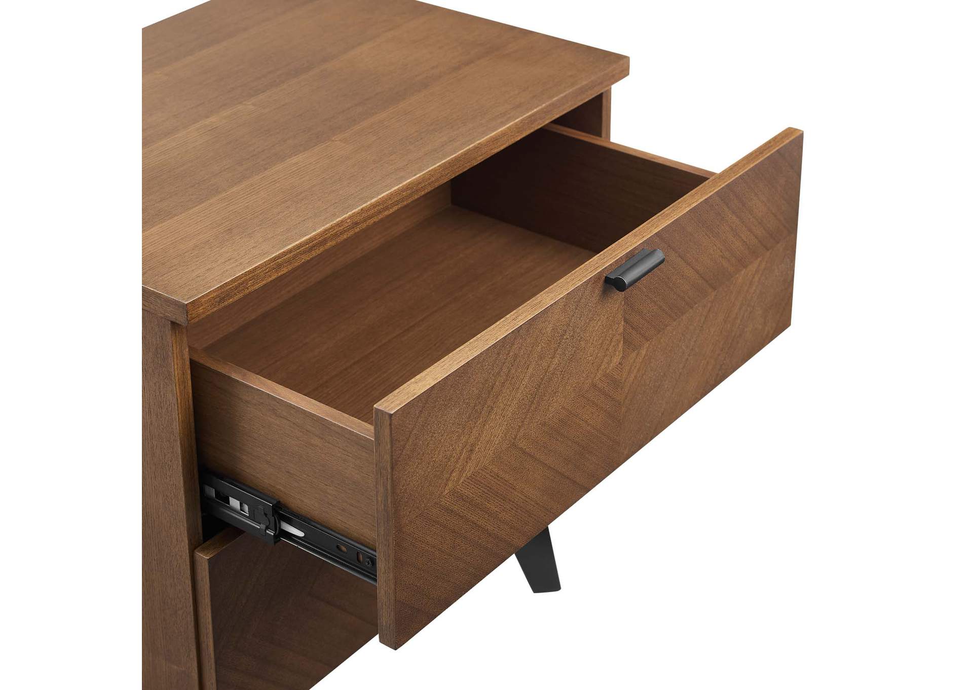 Walnut Kali Wood Nightstand,Modway