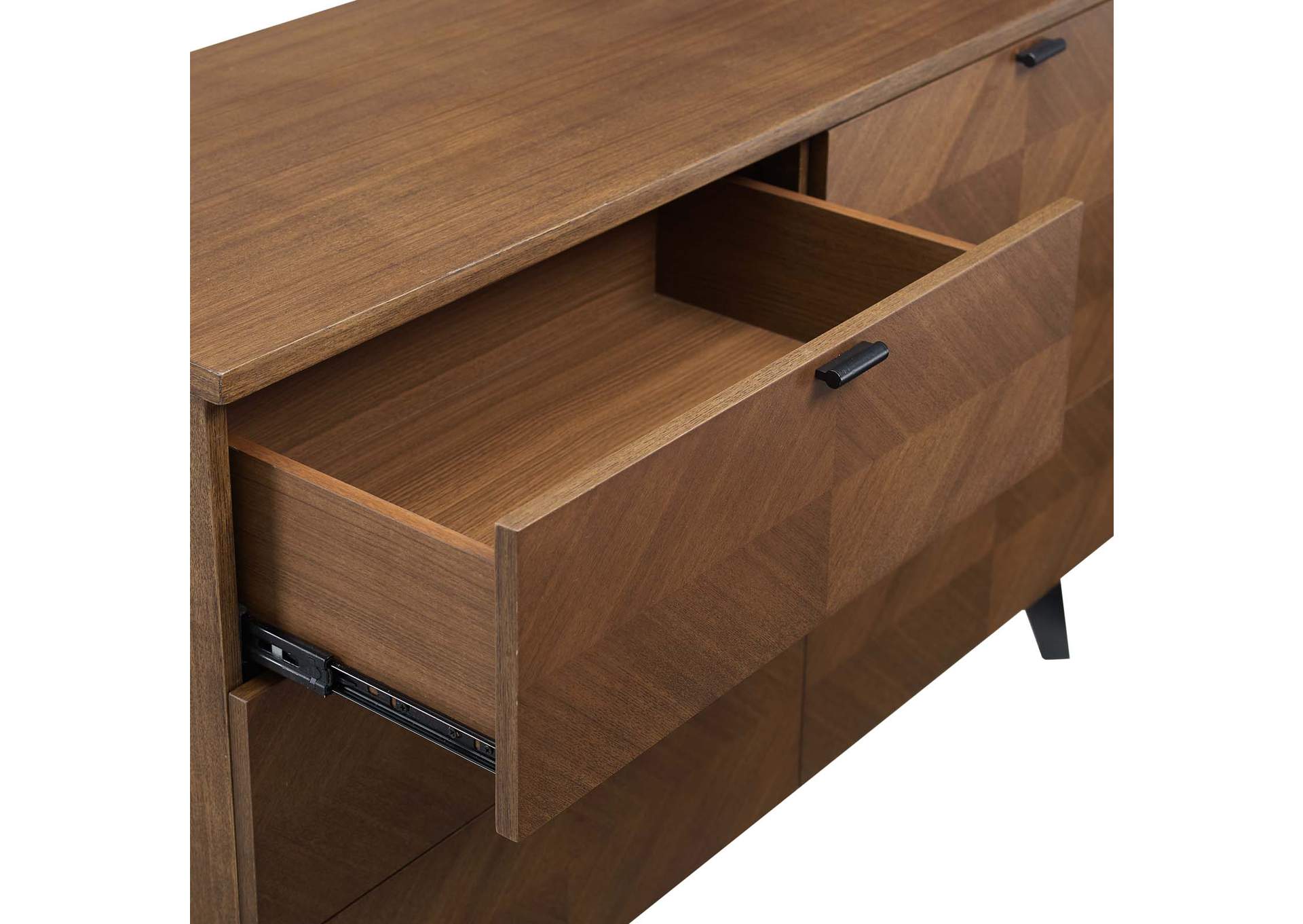 Walnut Kali Wood Dresser,Modway