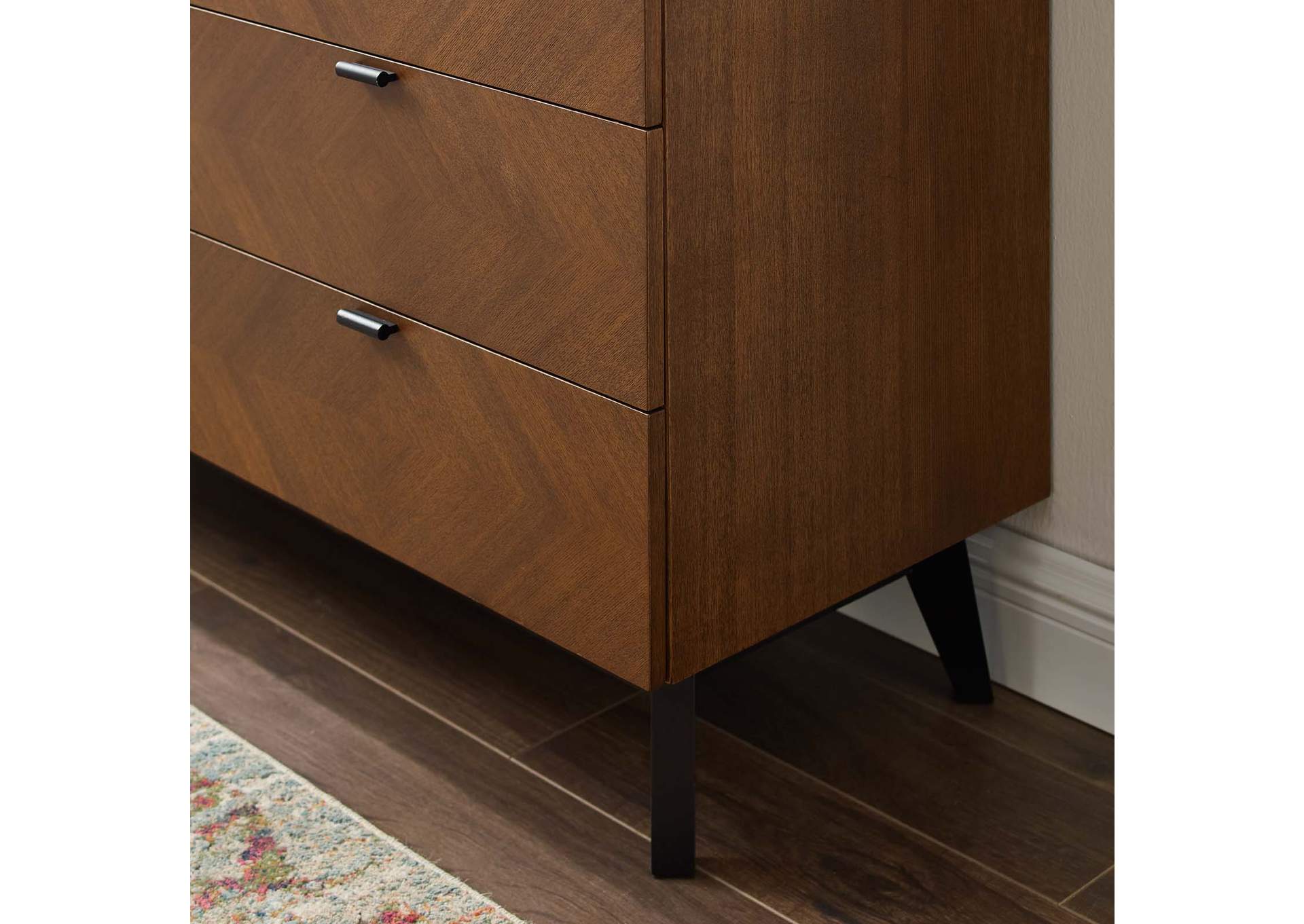 Walnut Kali Wood Dresser,Modway