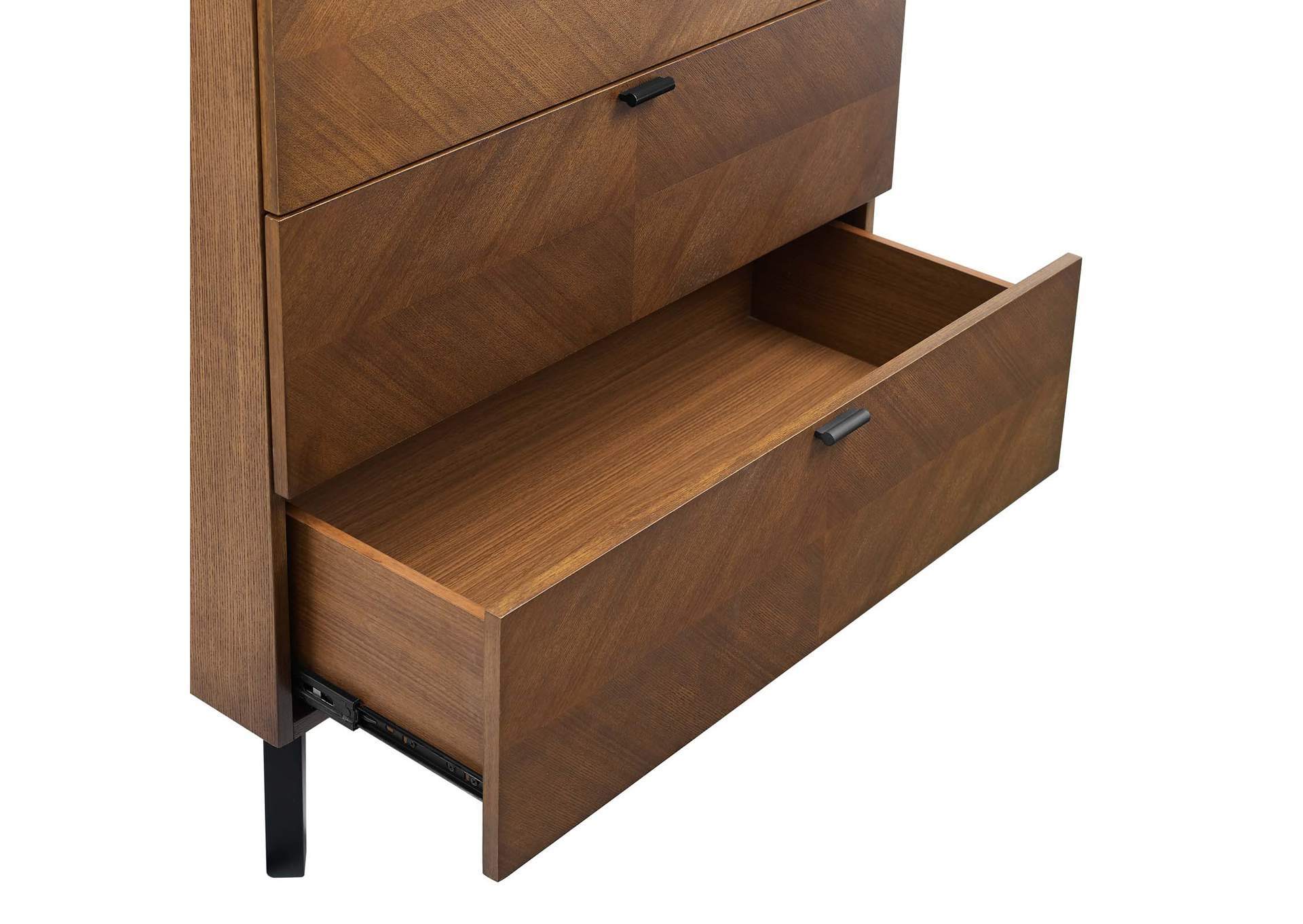 Walnut Kali Wood Chest,Modway