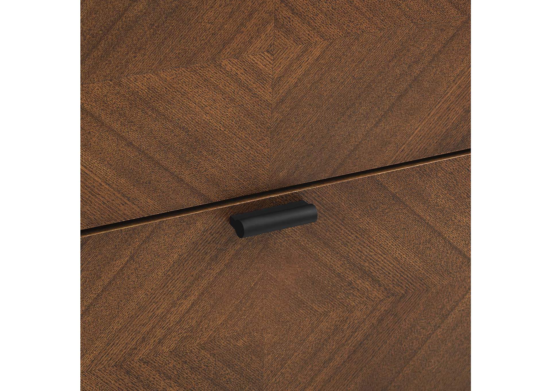 Walnut Kali Wood Chest,Modway