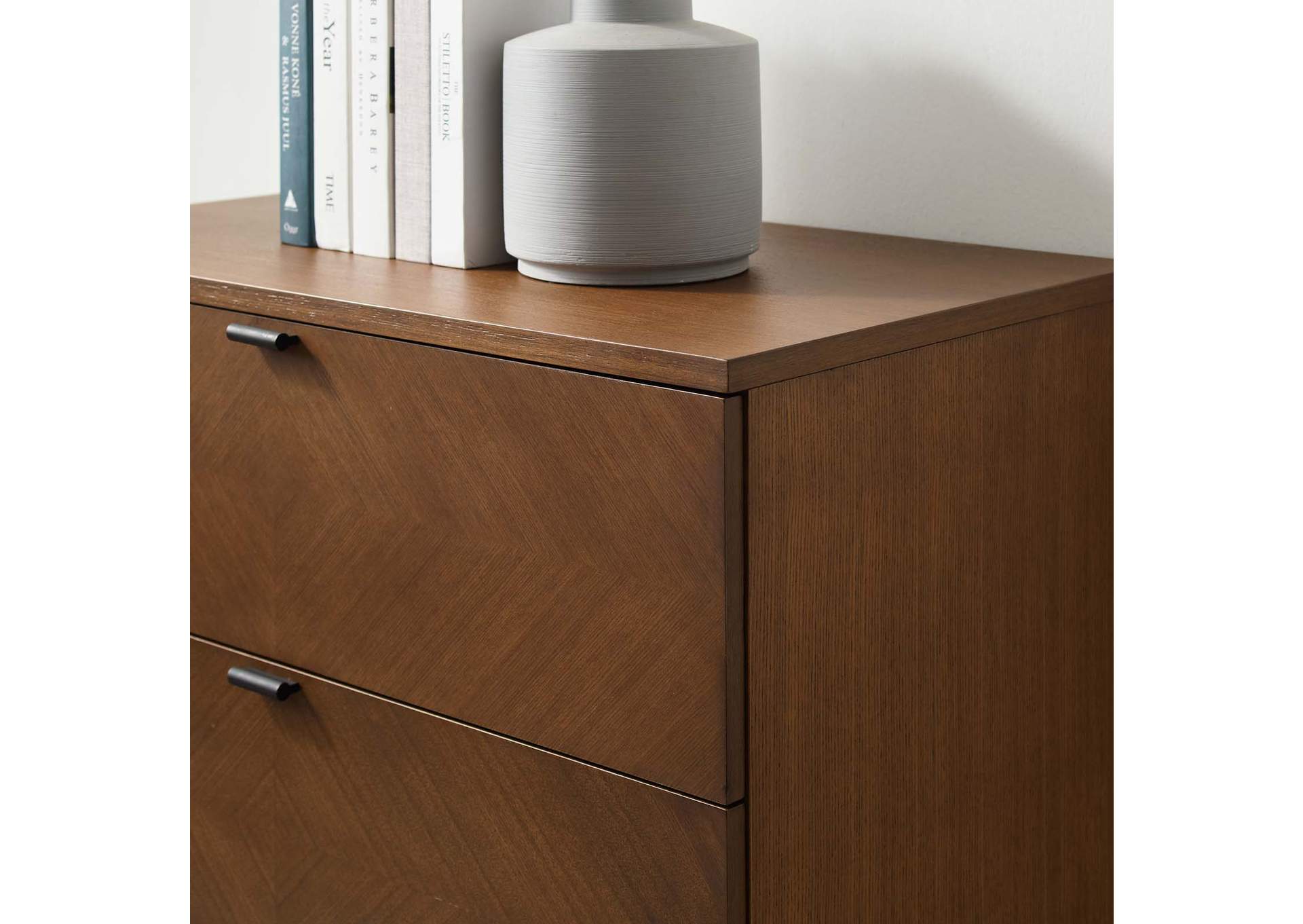 Walnut Kali Wood Chest,Modway